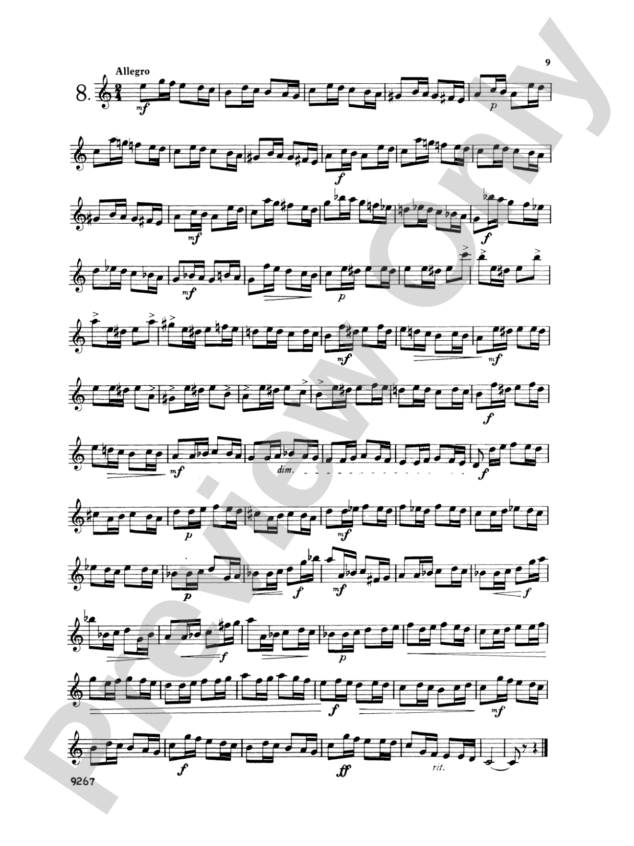 Brahms: Ten Horn Studies, Op. posth: French Horn Book