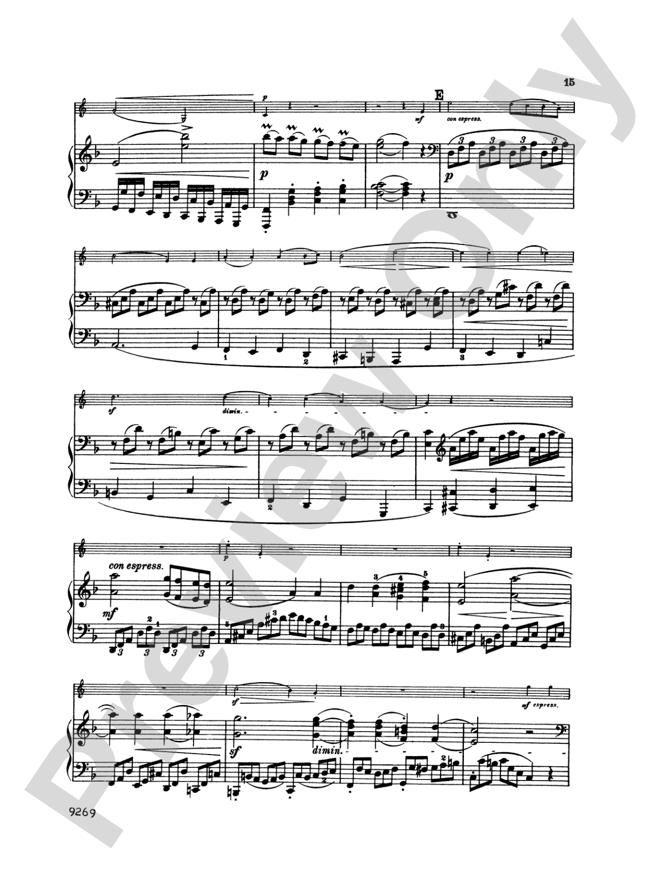 Horn Sonata, Op. 17: French Horn Part(s)