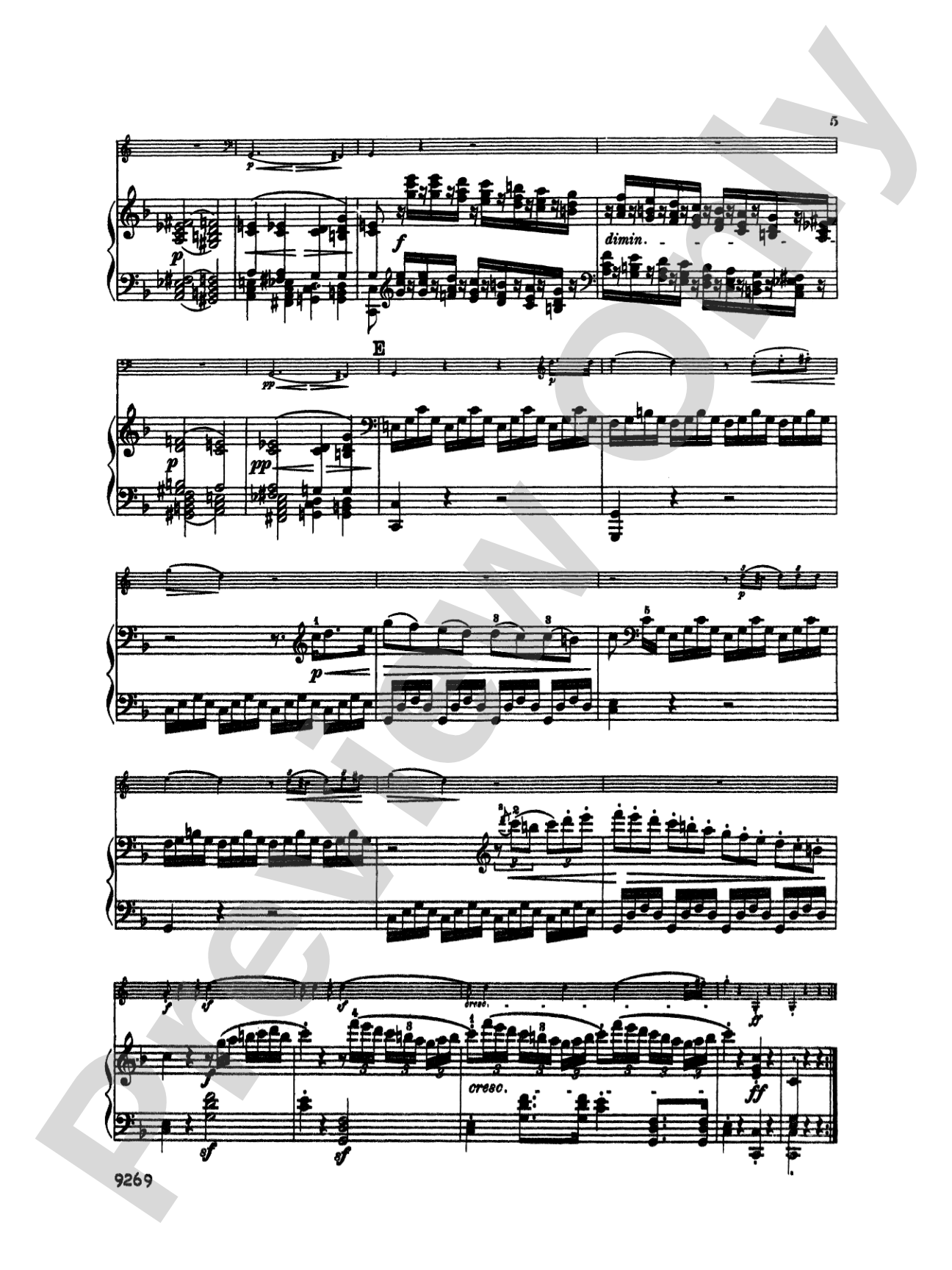 Horn Sonata, Op. 17: French Horn Part(s)