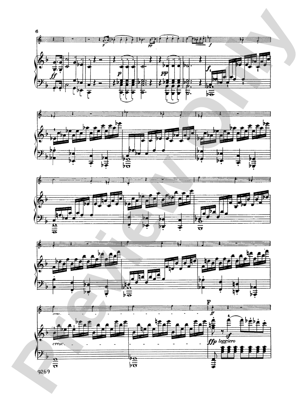 Horn Sonata, Op. 17: French Horn Part(s)