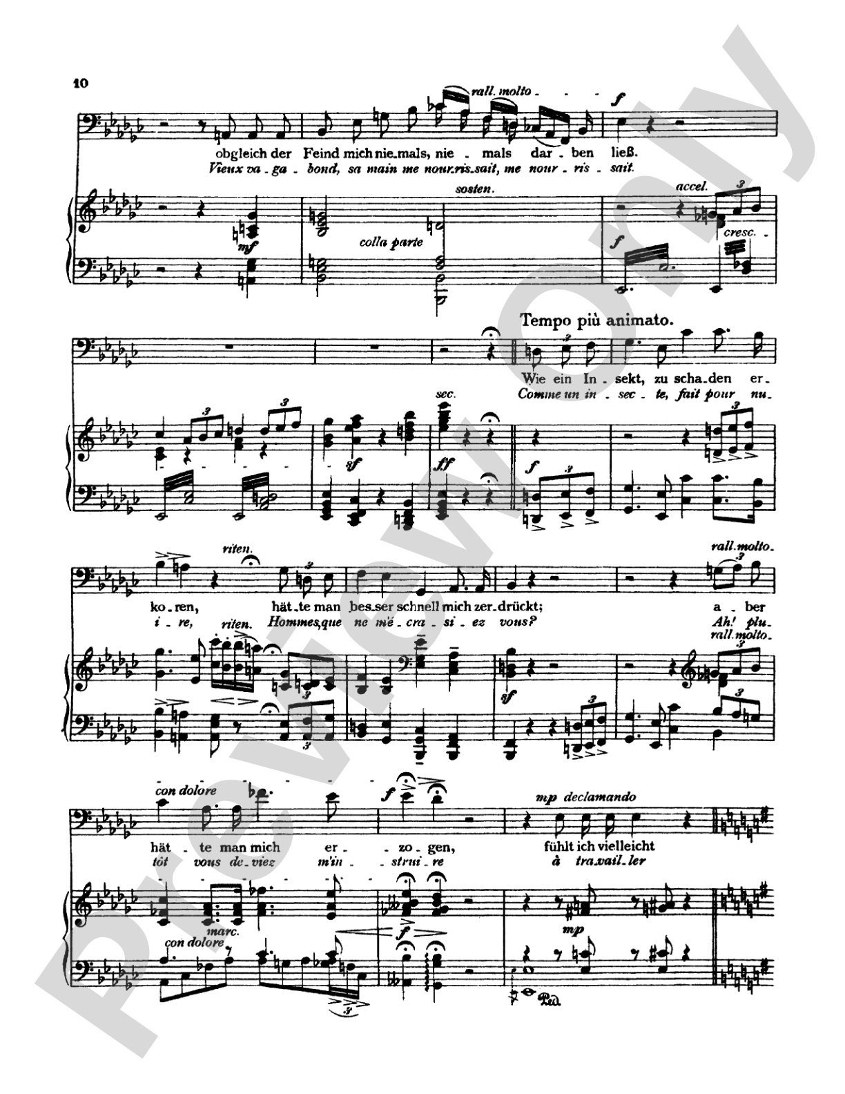 Liszt: Songs, Volume I, Nos. 1-13 (German/French): Vocal Comb Bound Book
