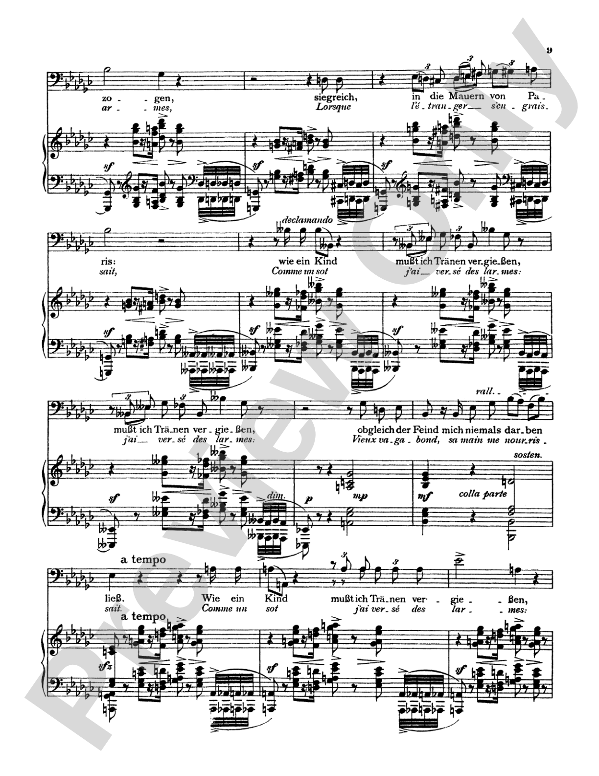 Liszt: Songs, Volume I, Nos. 1-13 (German/French): Vocal Comb Bound Book