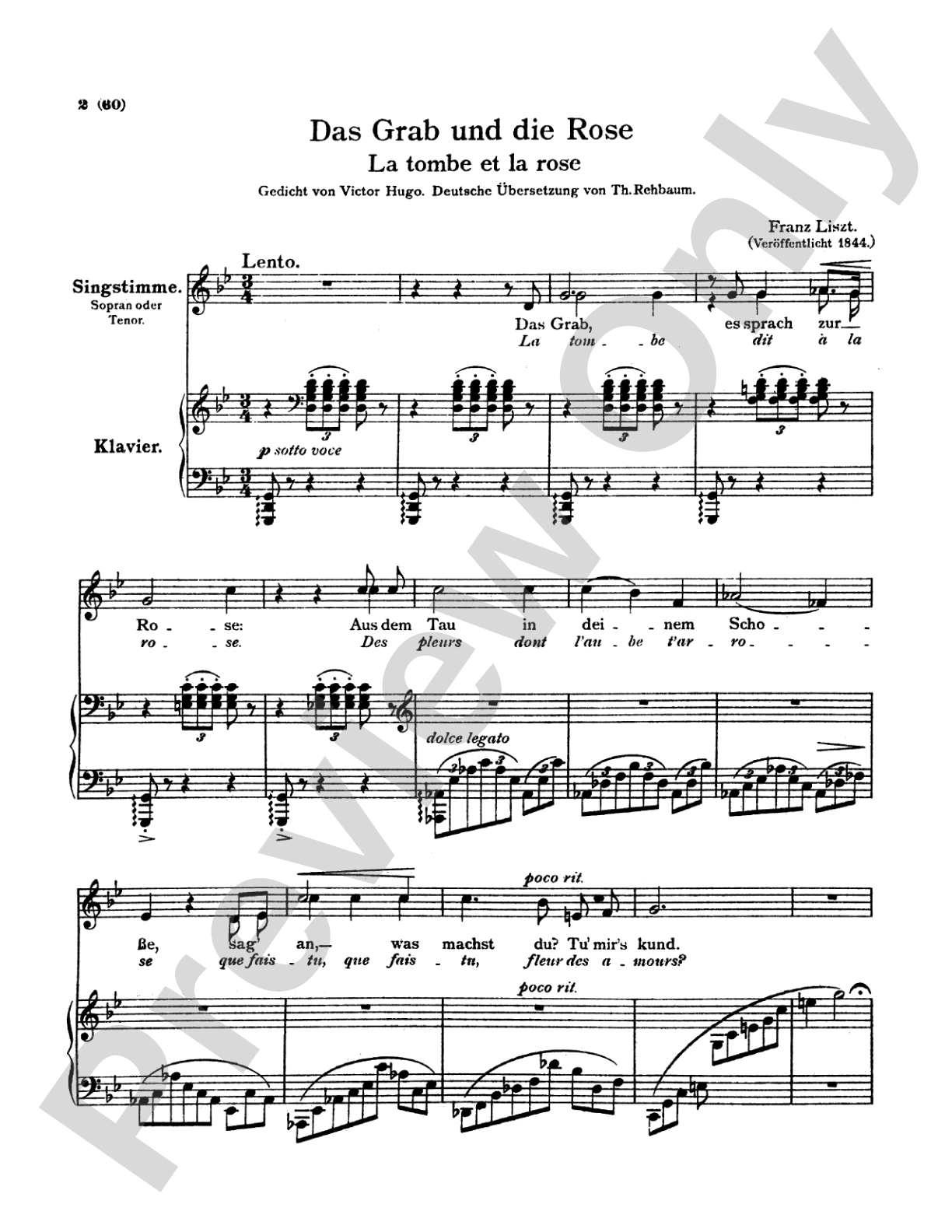 Liszt: Songs, Volume I, Nos. 1-13 (German/French)