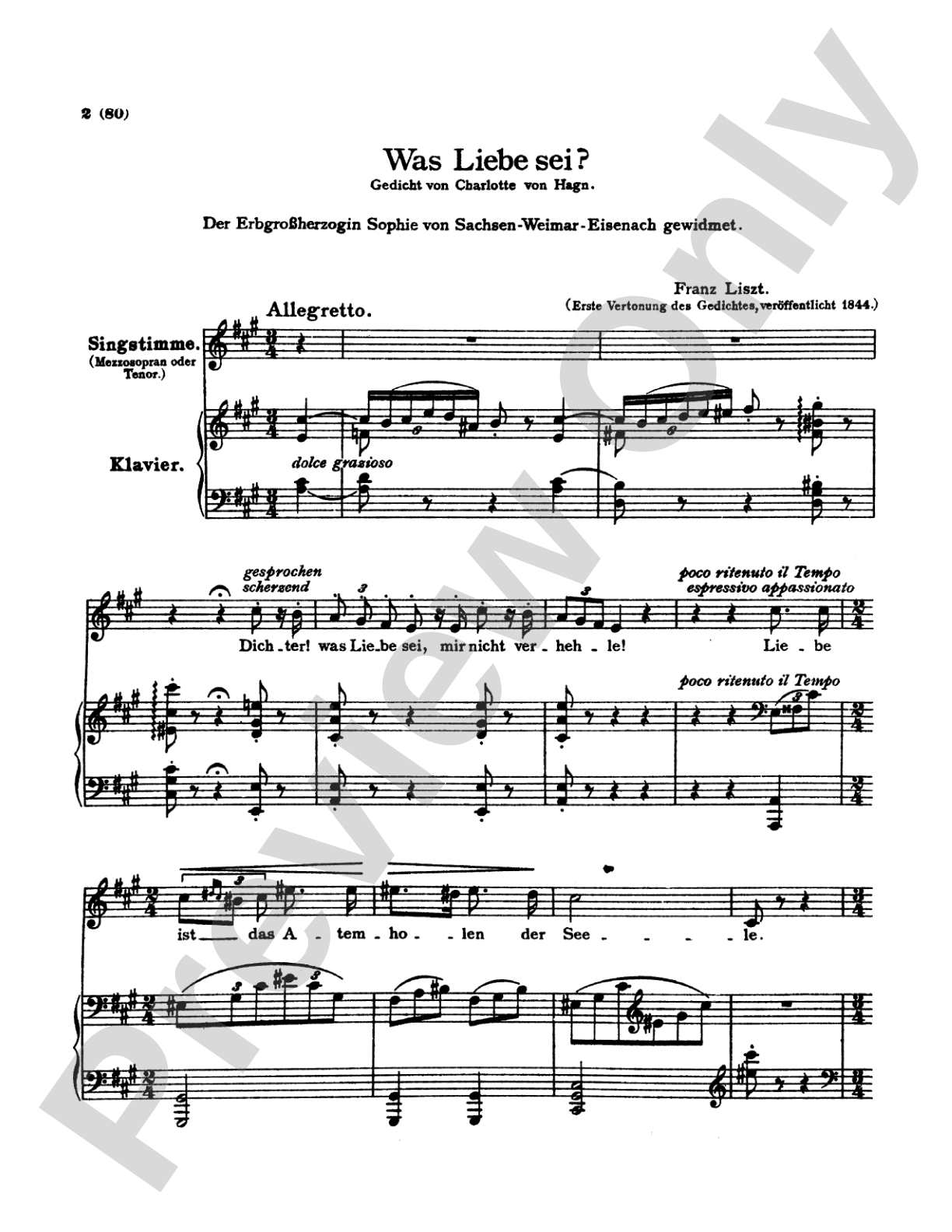 Liszt: Songs, Volume I, Nos. 1-13 (German/French)