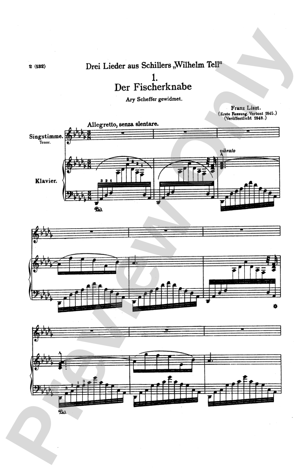 Liszt: Songs, Volume II, Nos. 14-25 (Italian or German)