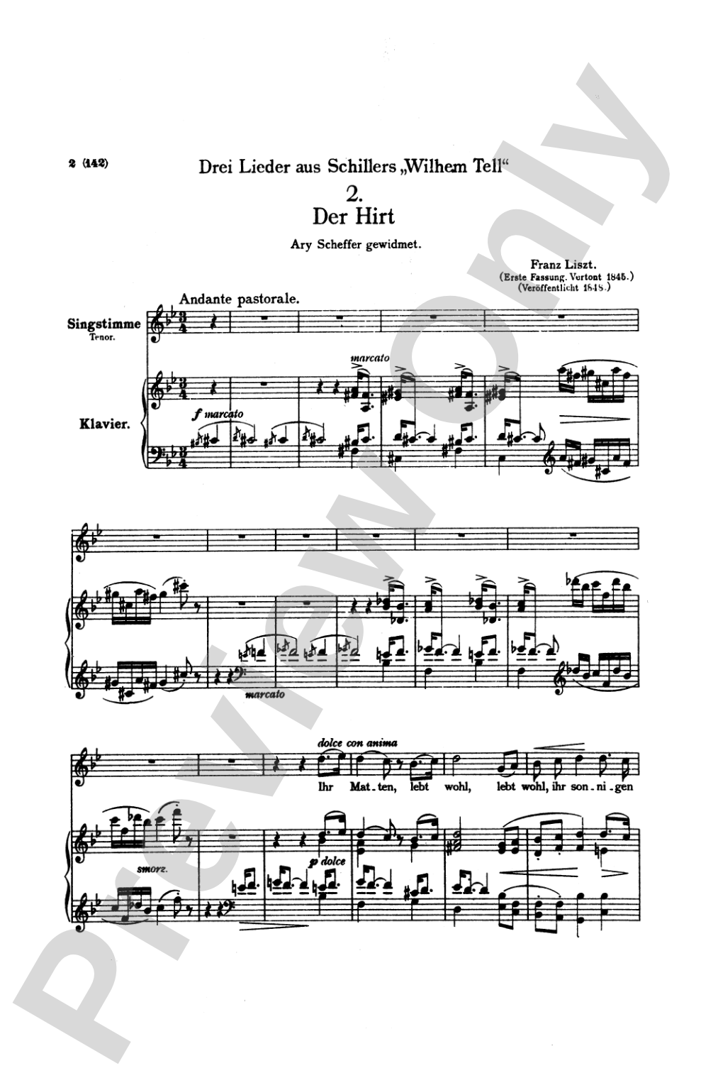 Liszt: Songs, Volume II, Nos. 14-25 (Italian or German)