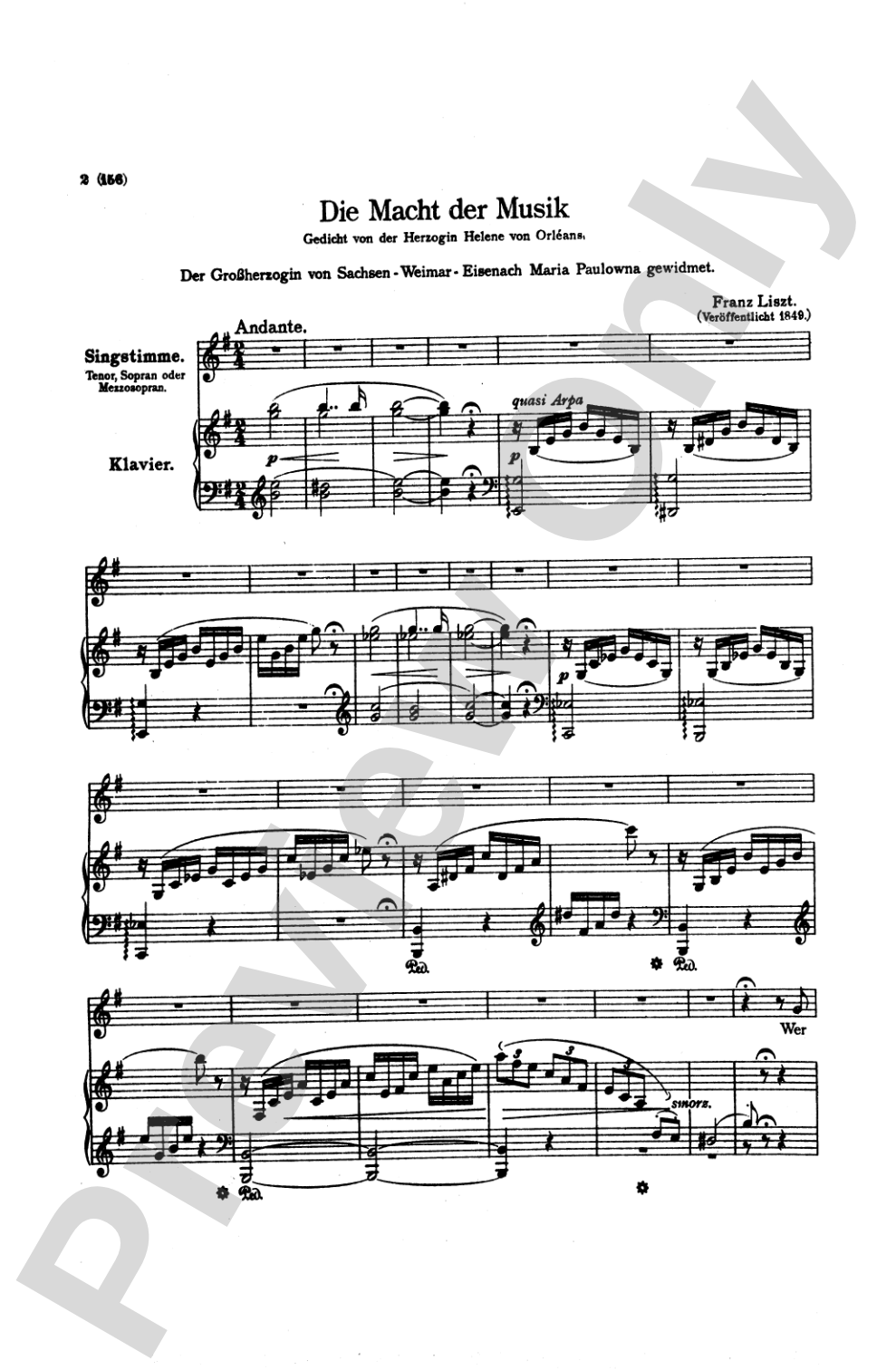 Liszt: Songs, Volume II, Nos. 14-25 (Italian or German)