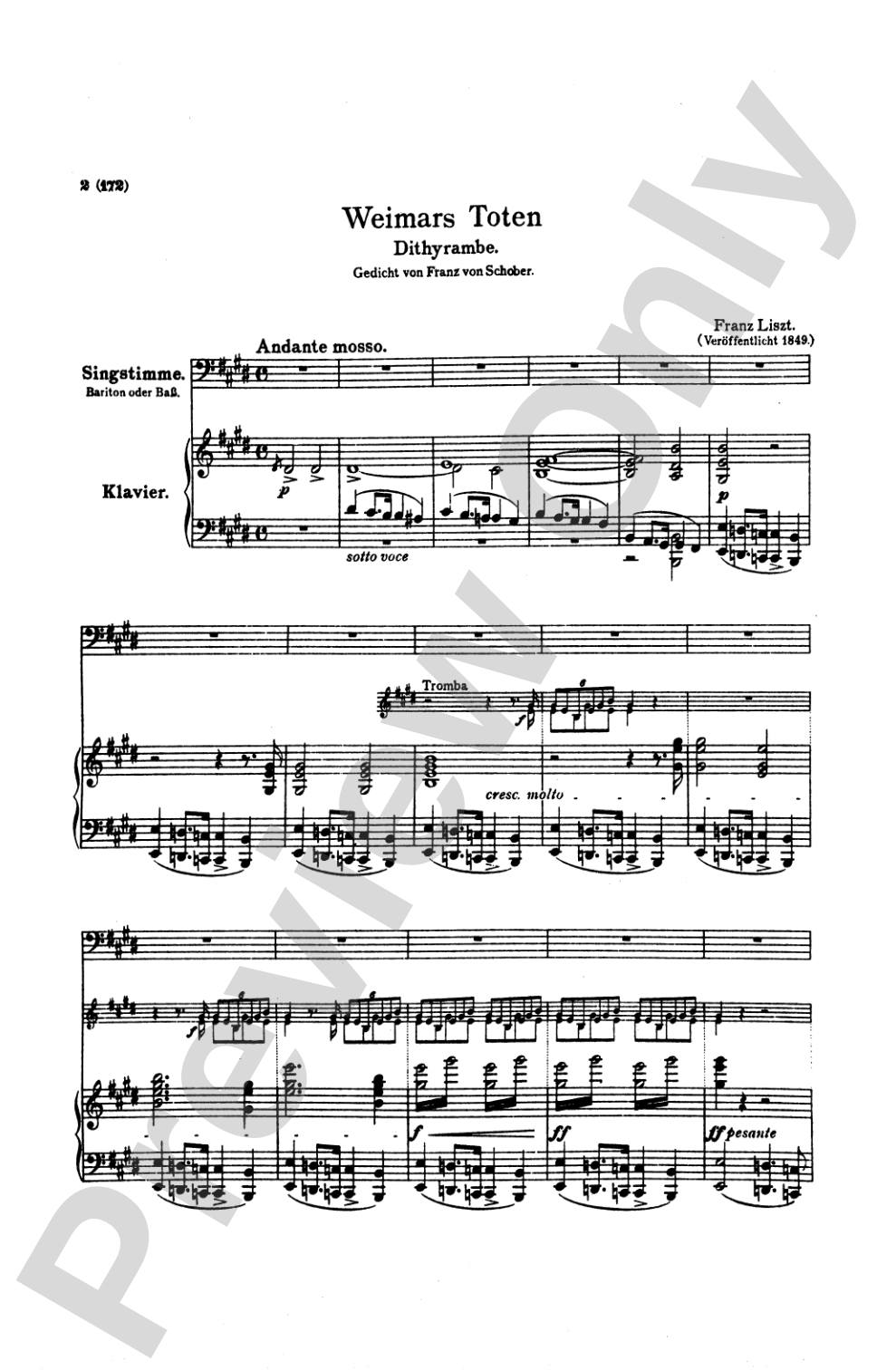 Liszt: Songs, Volume II, Nos. 14-25 (Italian or German)