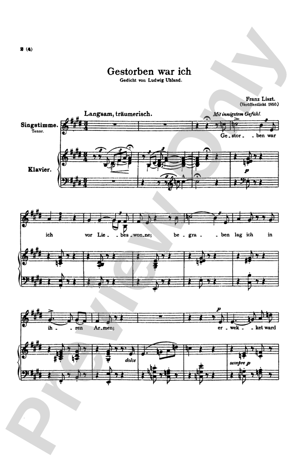 Liszt: Songs, Volume III, Nos. 1-22 (German)