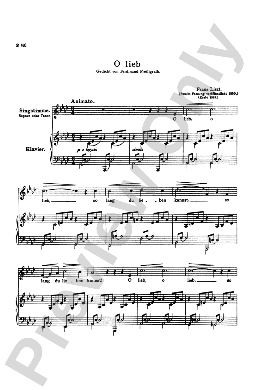 Liszt: Songs, Volume III, Nos. 1-22 (German)