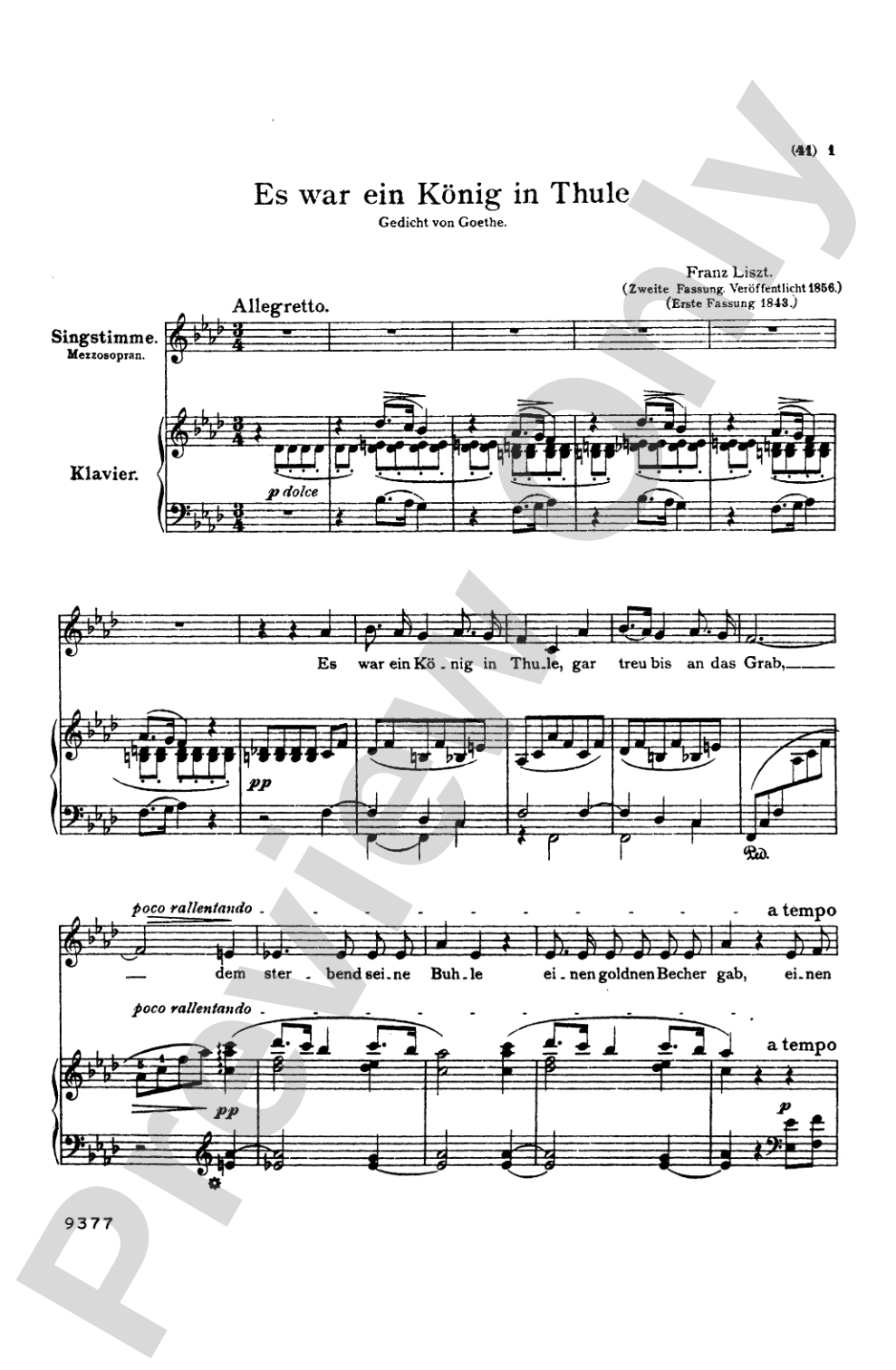 Liszt: Songs, Volume III, Nos. 1-22 (German)