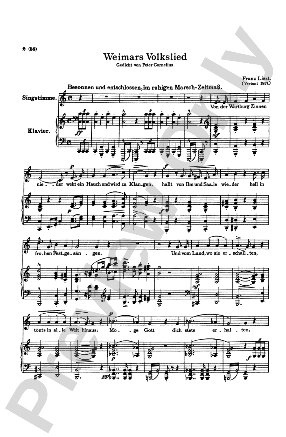 Liszt: Songs, Volume III, Nos. 1-22 (German)