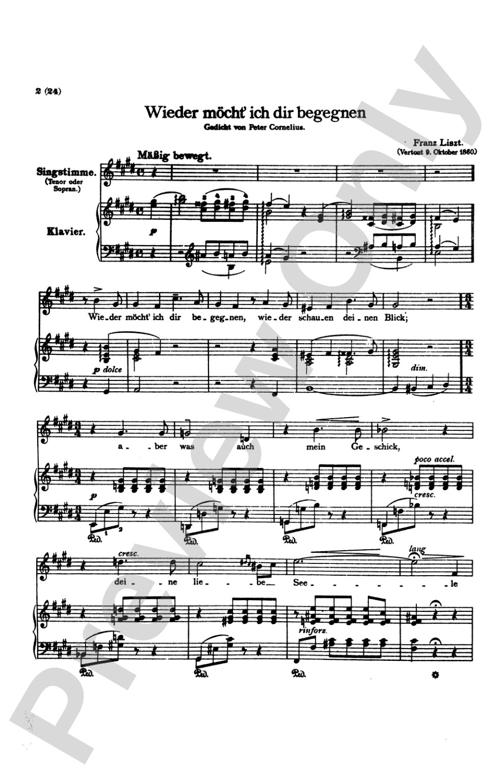 Liszt: Songs, Volume V, Nos. 1-25 (German)