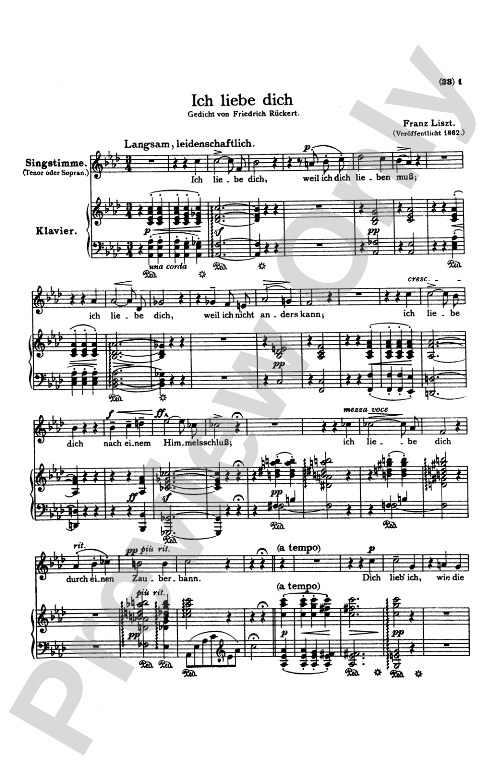 Liszt: Songs, Volume V, Nos. 1-25 (German)