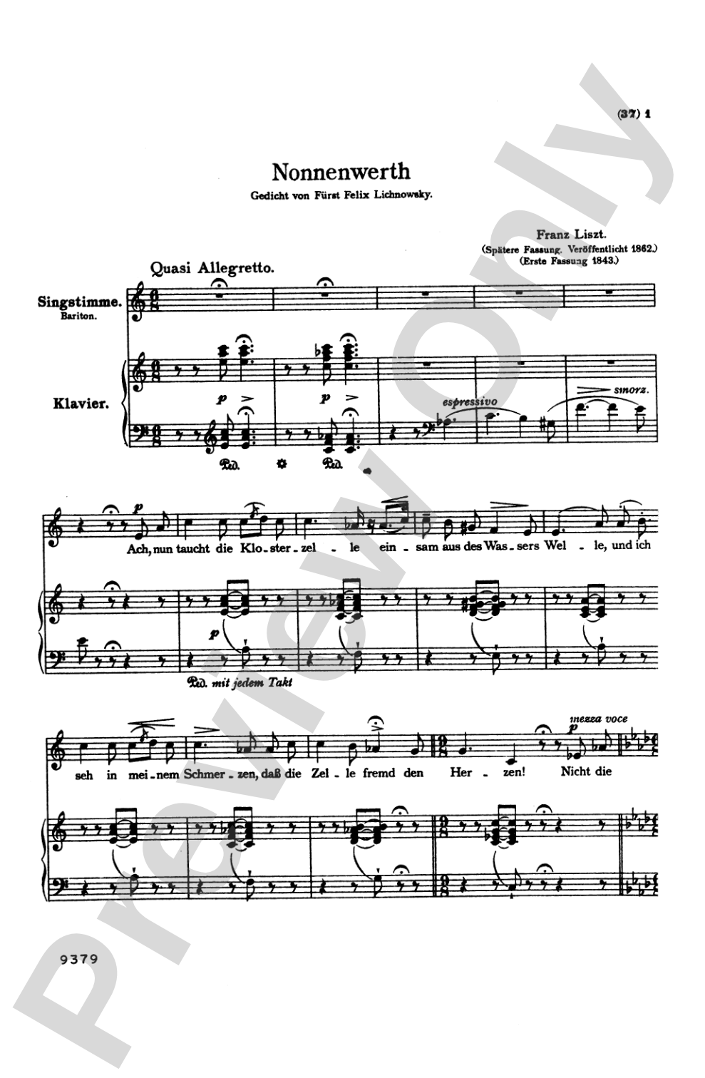 Liszt: Songs, Volume V, Nos. 1-25 (German)