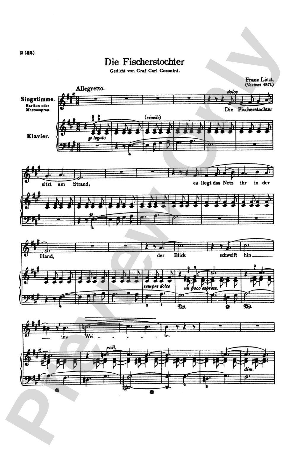 Liszt: Songs, Volume V, Nos. 1-25 (German)