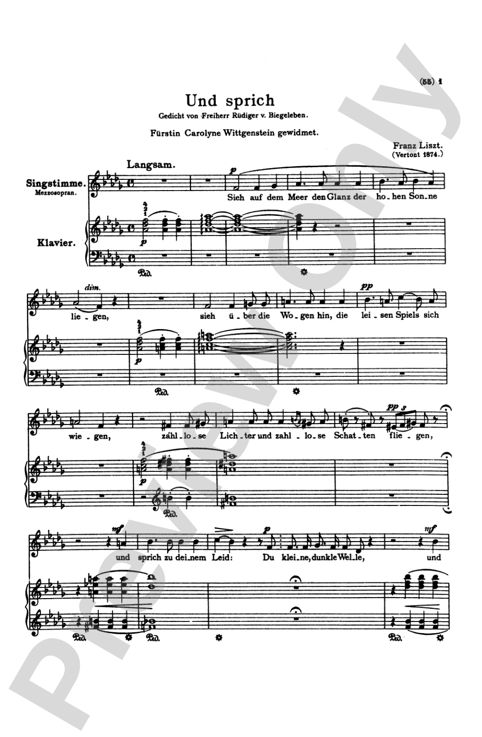 Liszt: Songs, Volume V, Nos. 1-25 (German)