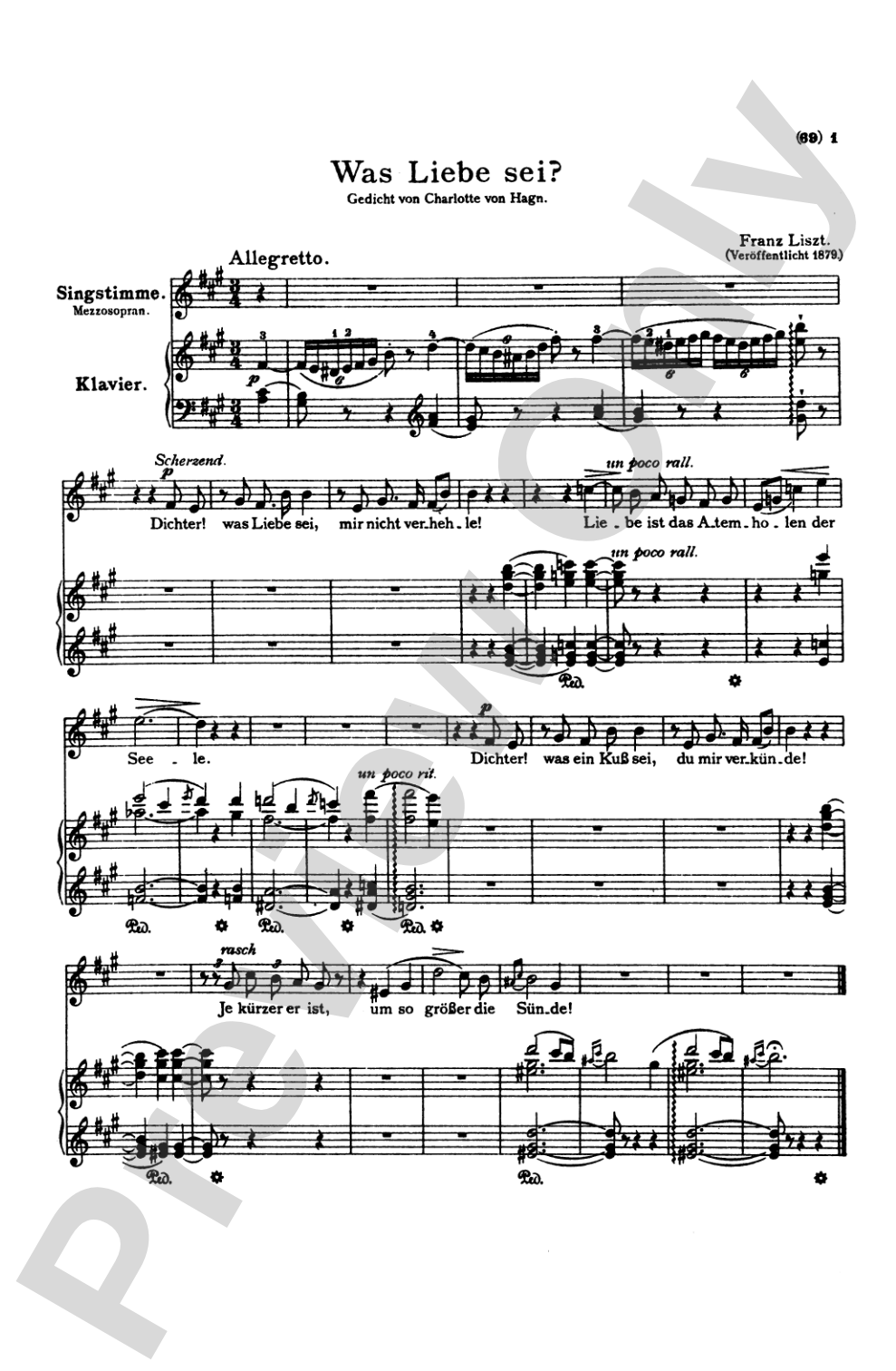 Liszt: Songs, Volume V, Nos. 1-25 (German)