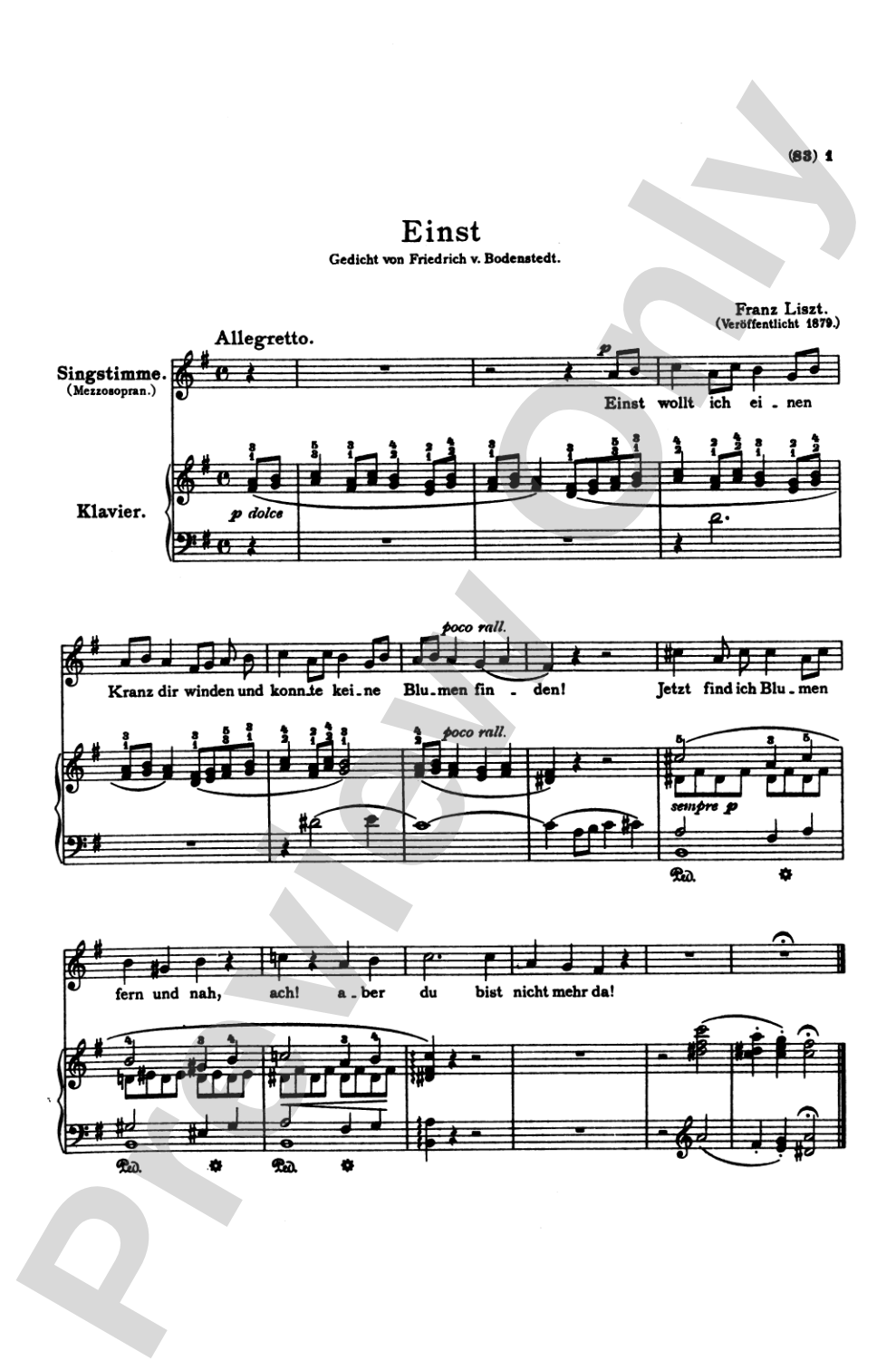 Liszt: Songs, Volume V, Nos. 1-25 (German)
