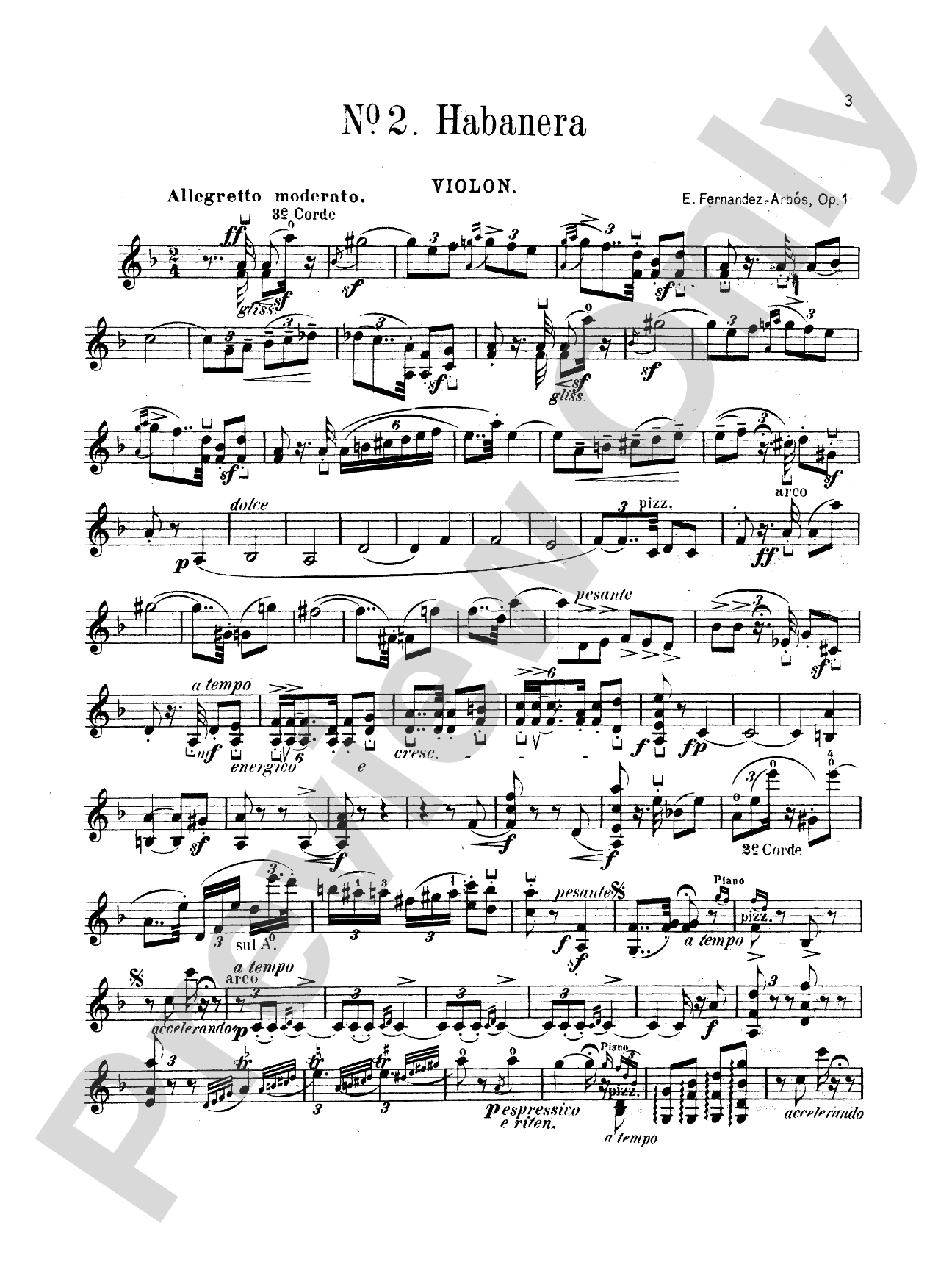 Arbós: Spanish Dances, Op. 1