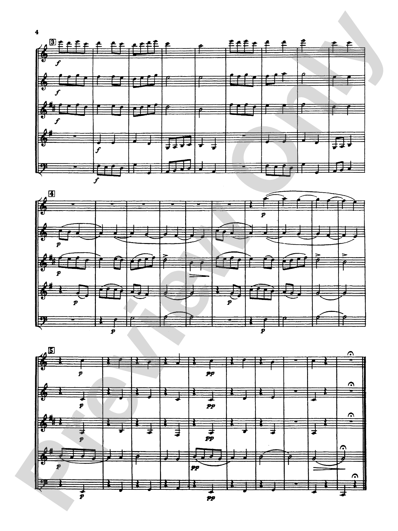 Liadov: Eight Russian Folk Dances, Op. 58: Woodwind Quintet Book