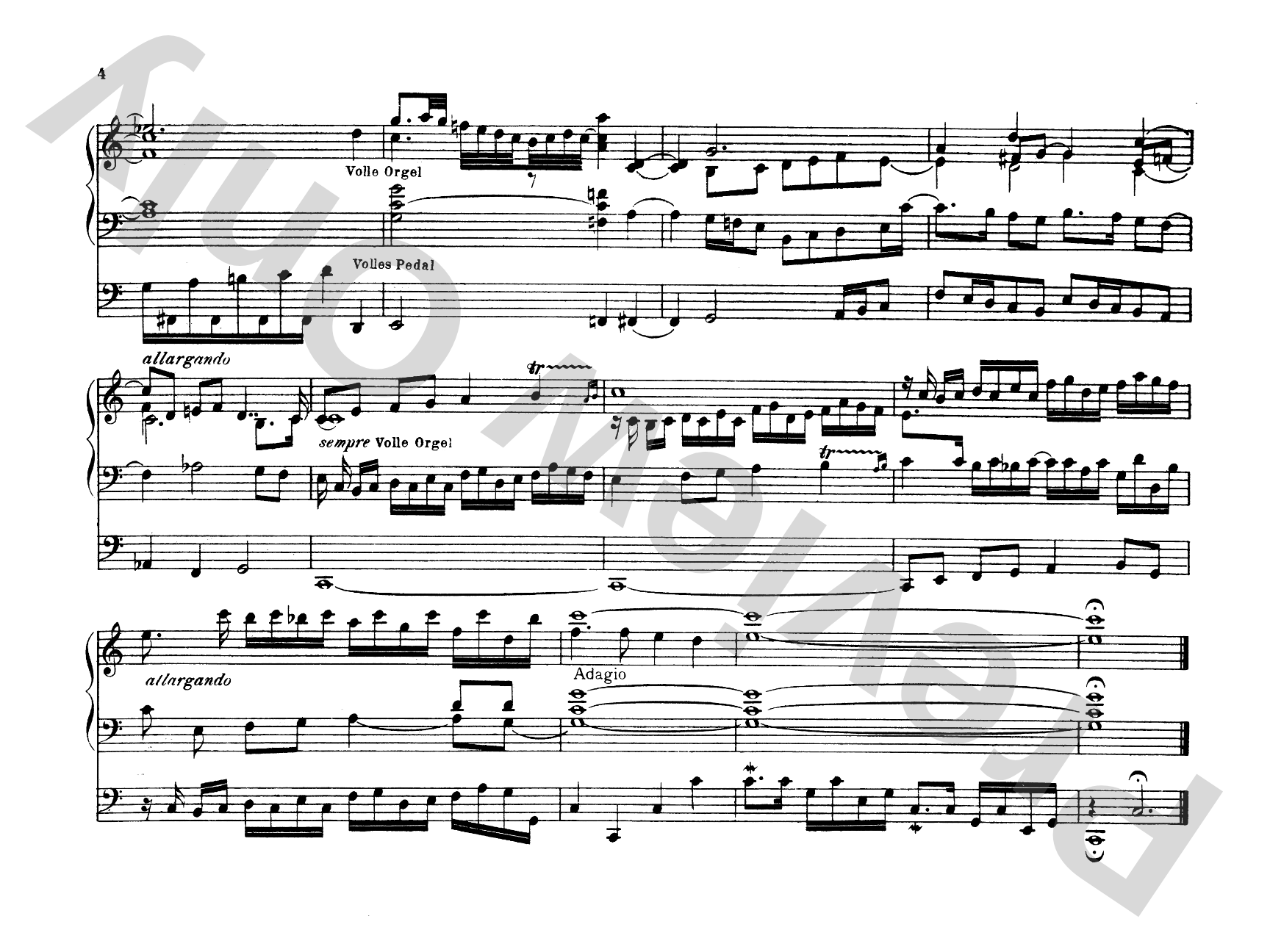 Reger: Three Pieces for Organ, Op. 7