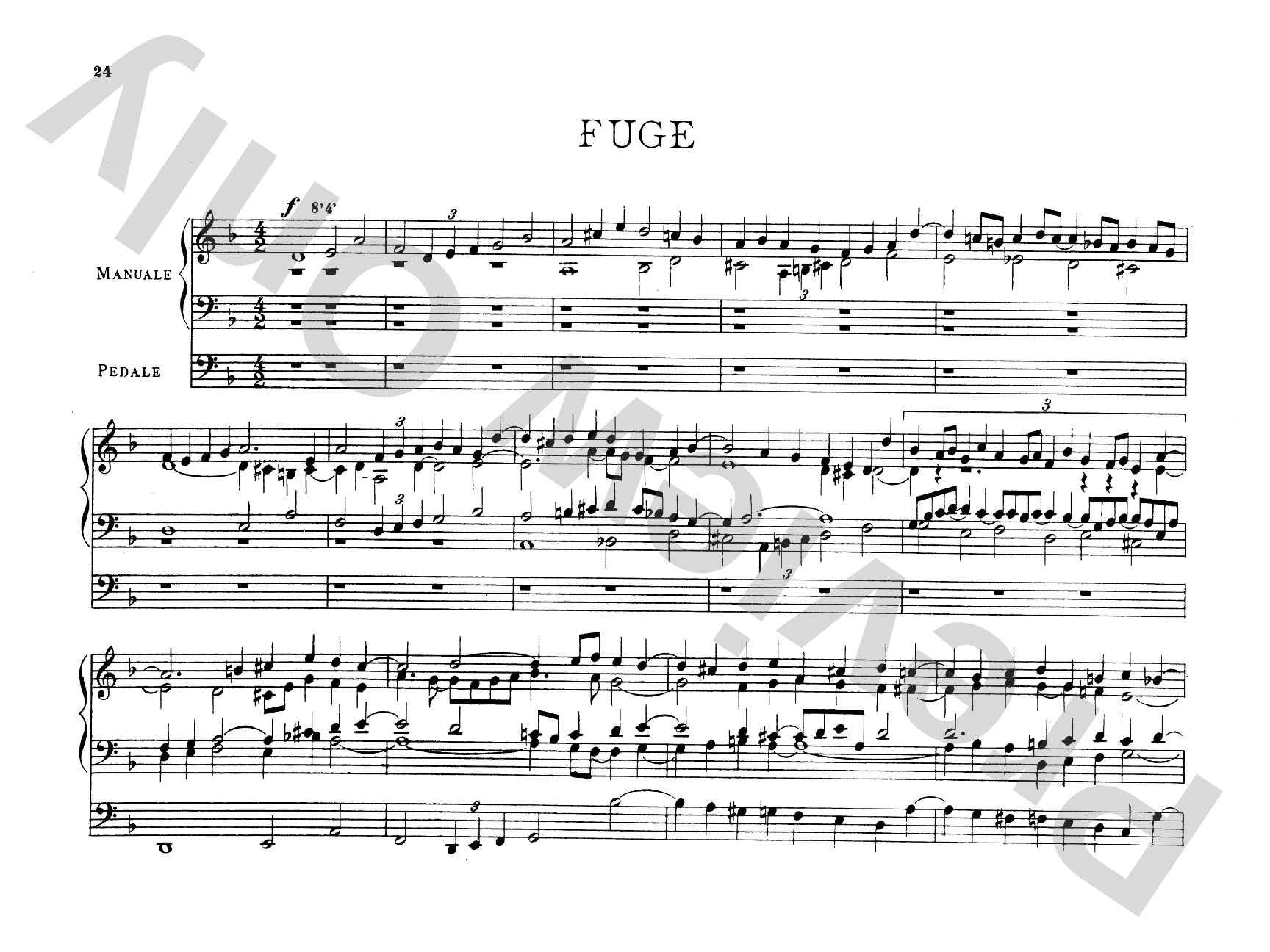 Reger: Three Pieces for Organ, Op. 7