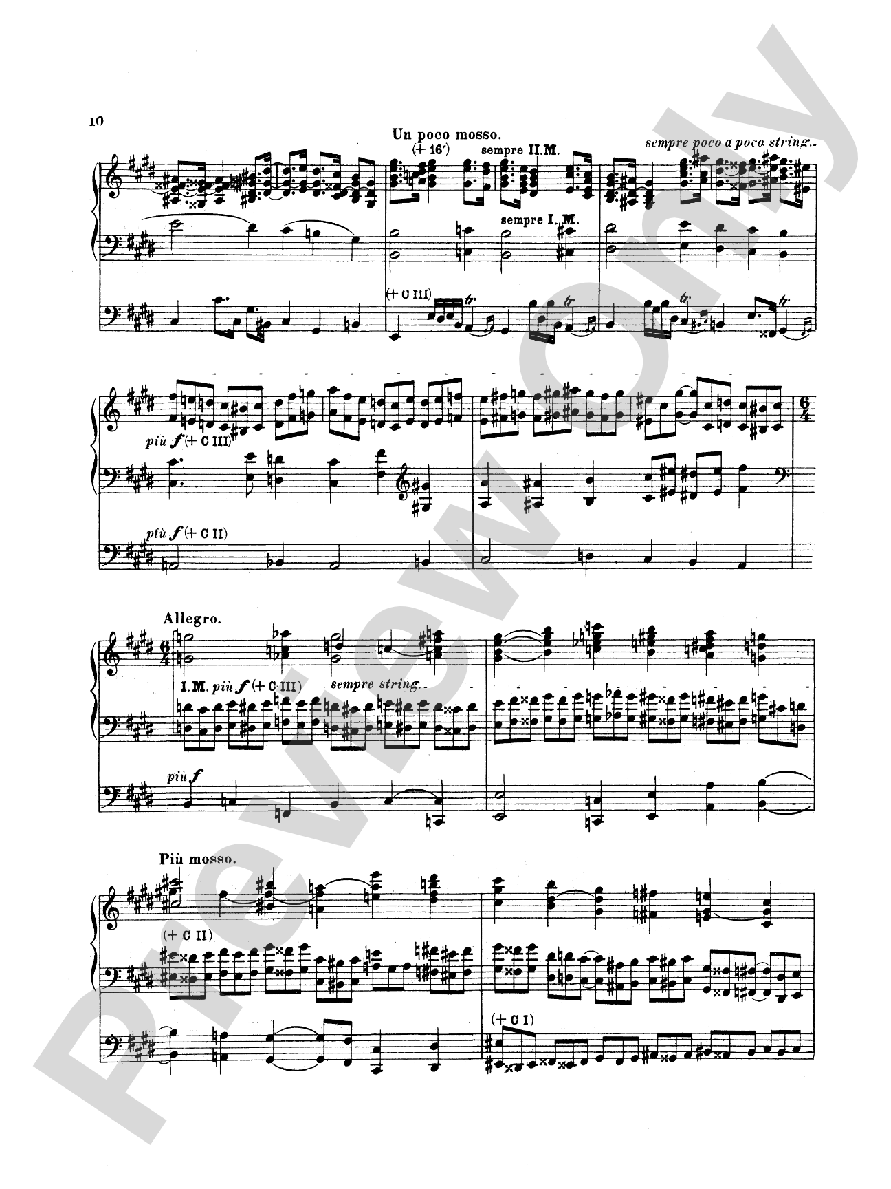 Reger: Sonata in F sharp Minor, Op. 33: Organ Sheet