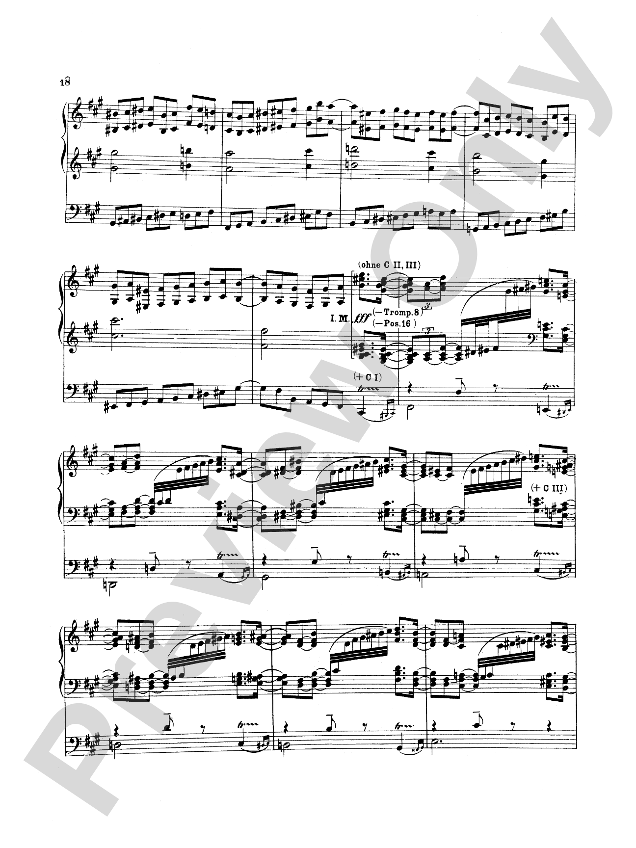 Reger: Sonata in F sharp Minor, Op. 33: Organ Sheet