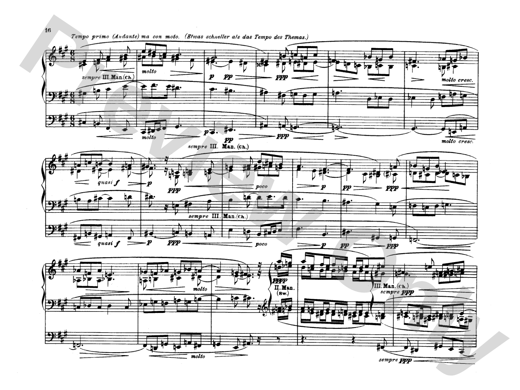 Reger: Variations and Fugue on an Original Theme