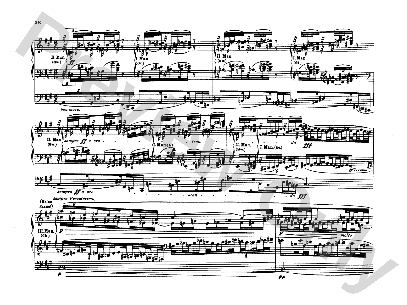 Reger: Variations and Fugue on an Original Theme