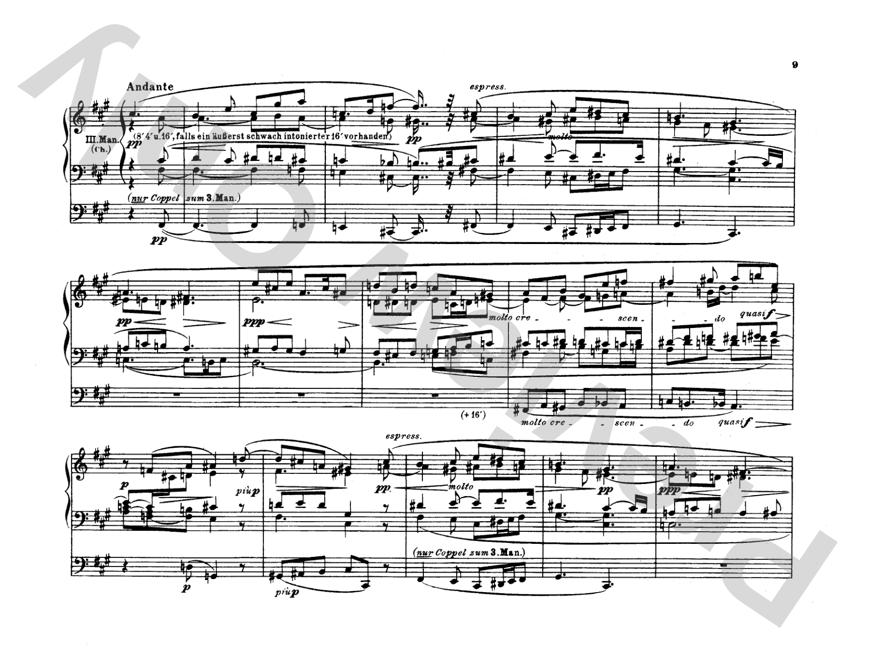 Reger: Variations and Fugue on an Original Theme