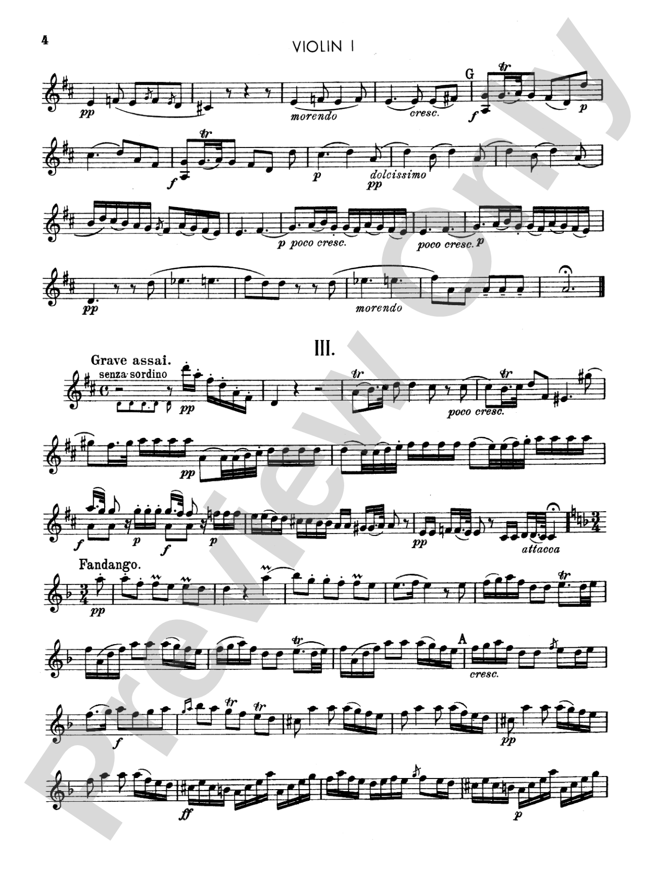 Boccherini: First Quintet in D Major, for Two Violins, Viola, Cello and Guitar: String Quintet