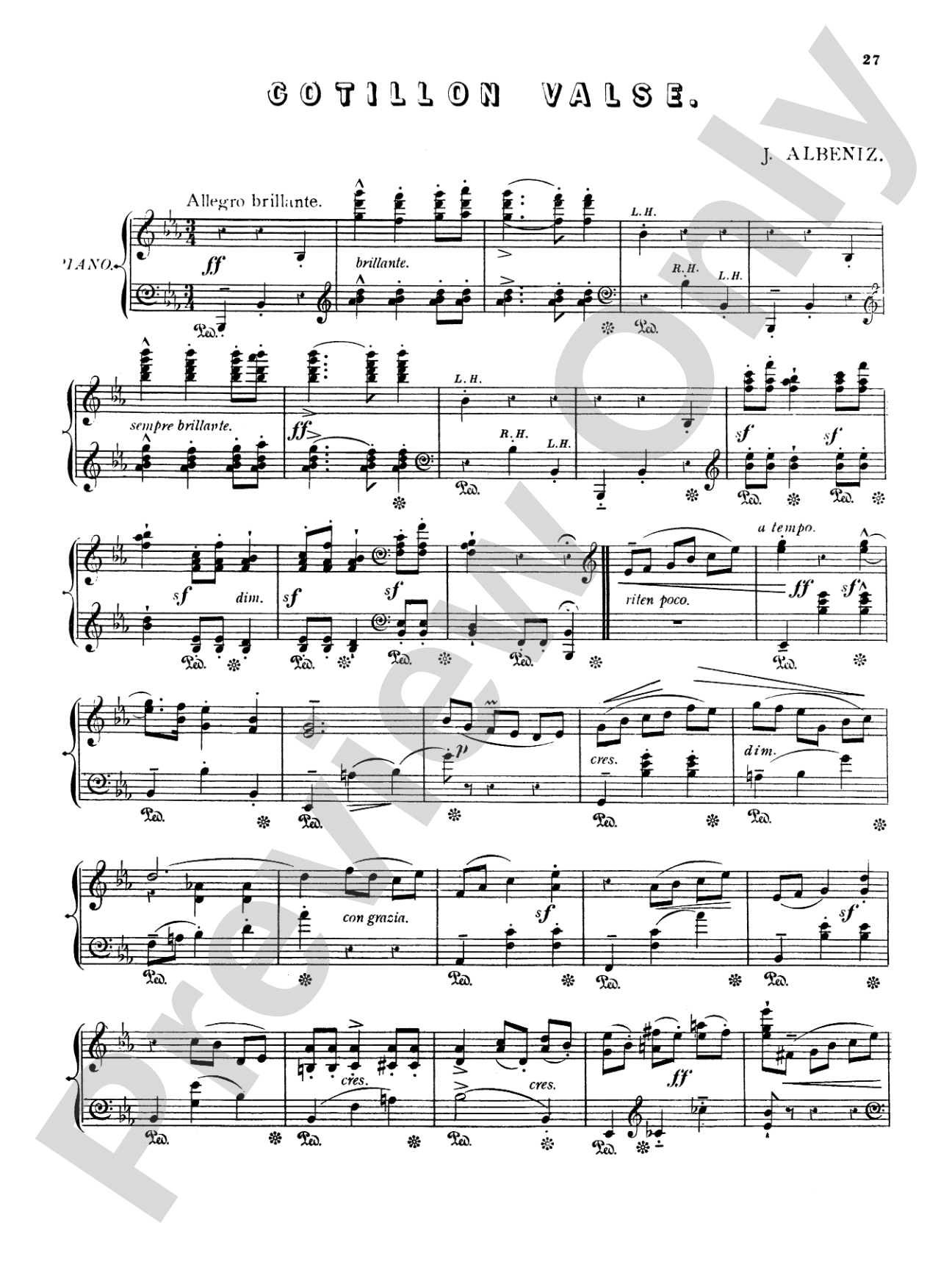 Albéniz: A Book of Waltzes