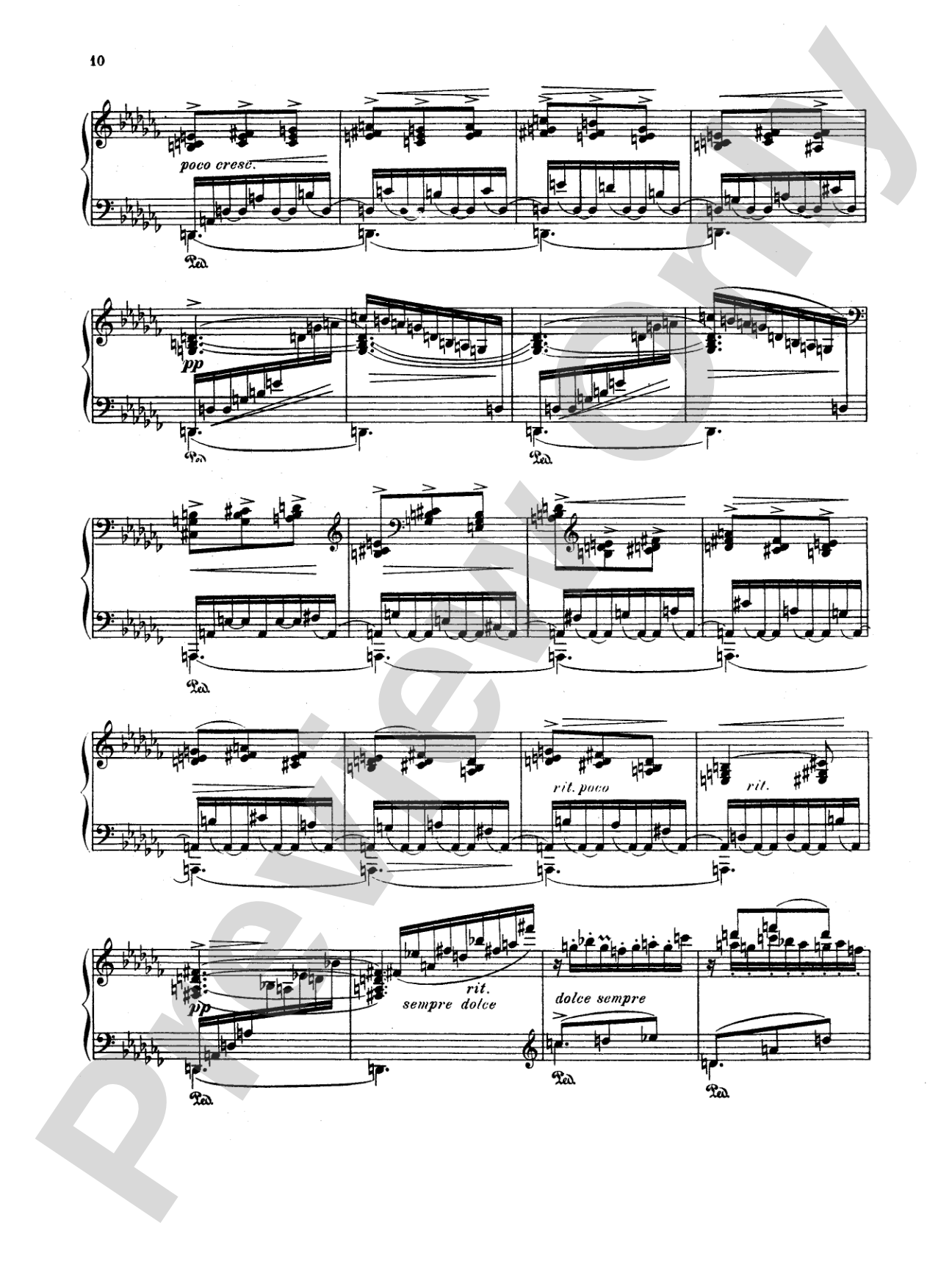 Albéniz: The Alhambra: Piano