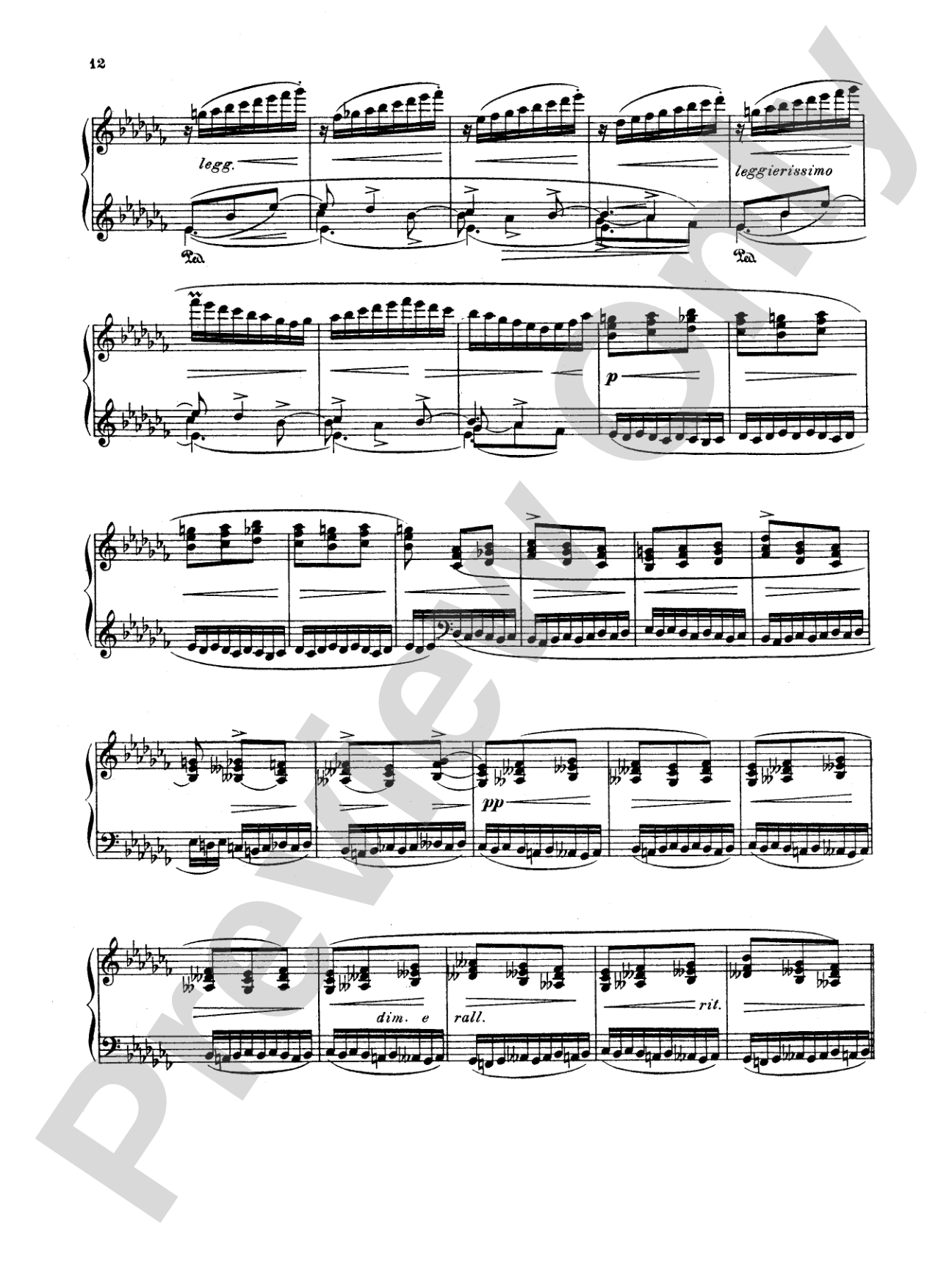 Albéniz: The Alhambra: Piano