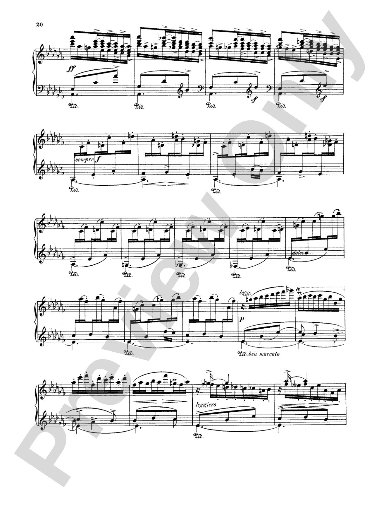Albéniz: The Alhambra: Piano