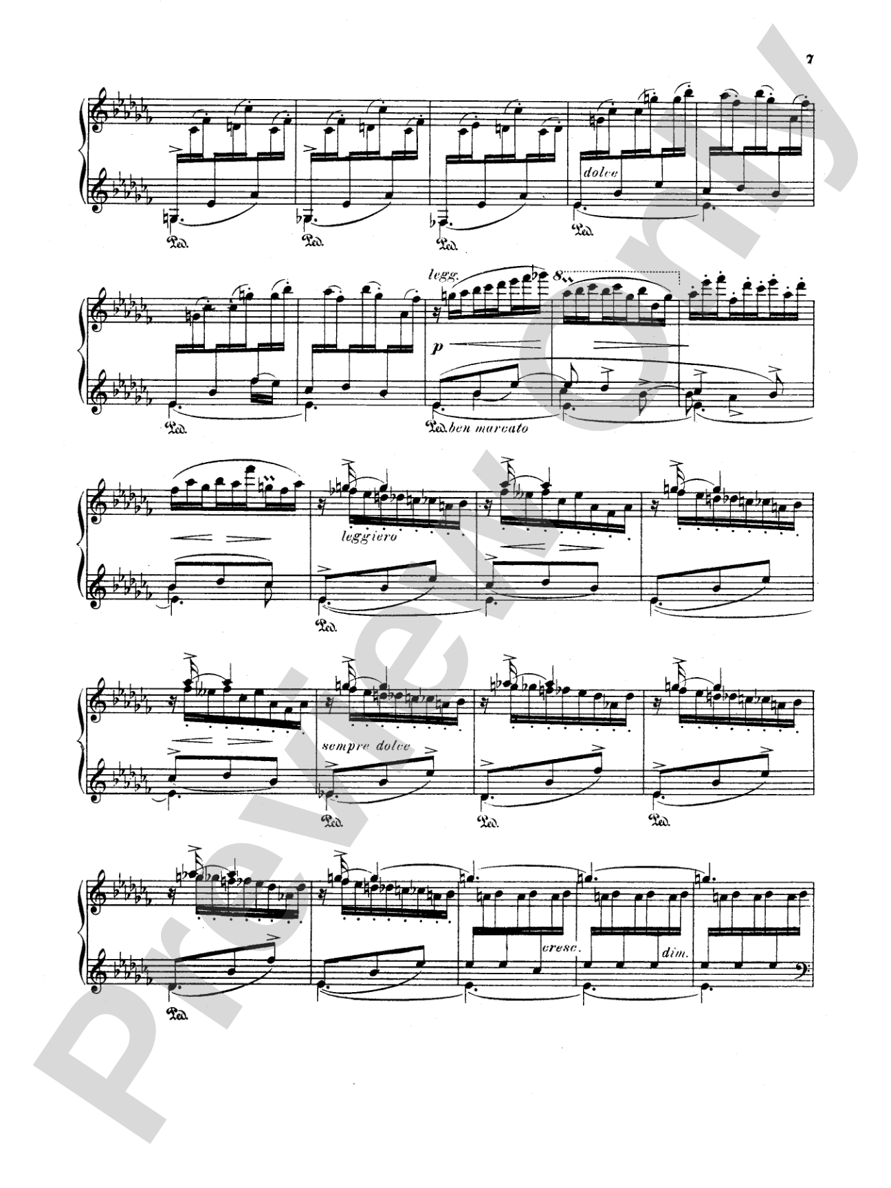 Albéniz: The Alhambra: Piano