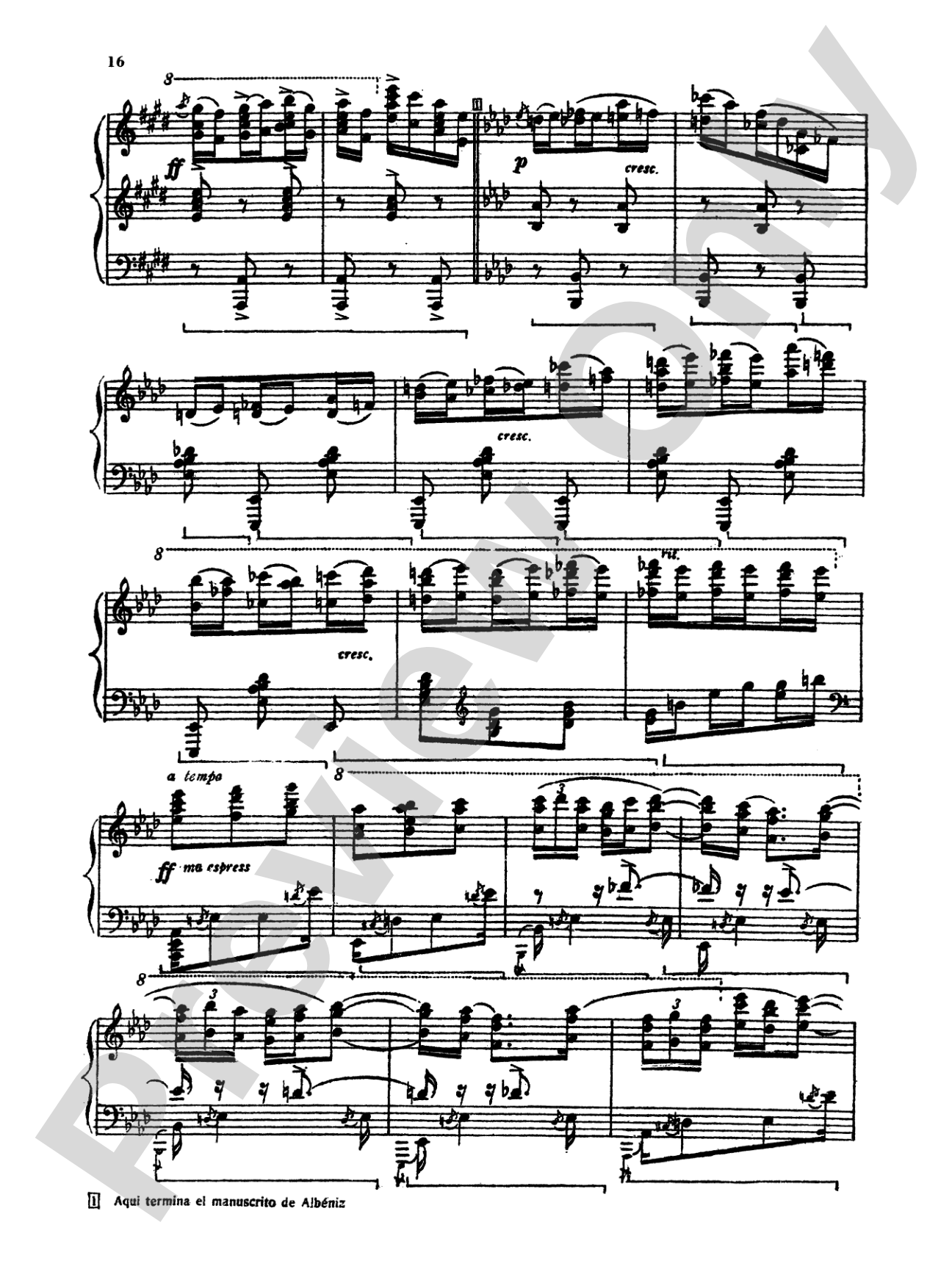 Albéniz: Collected Works (Volume I): Piano Book
