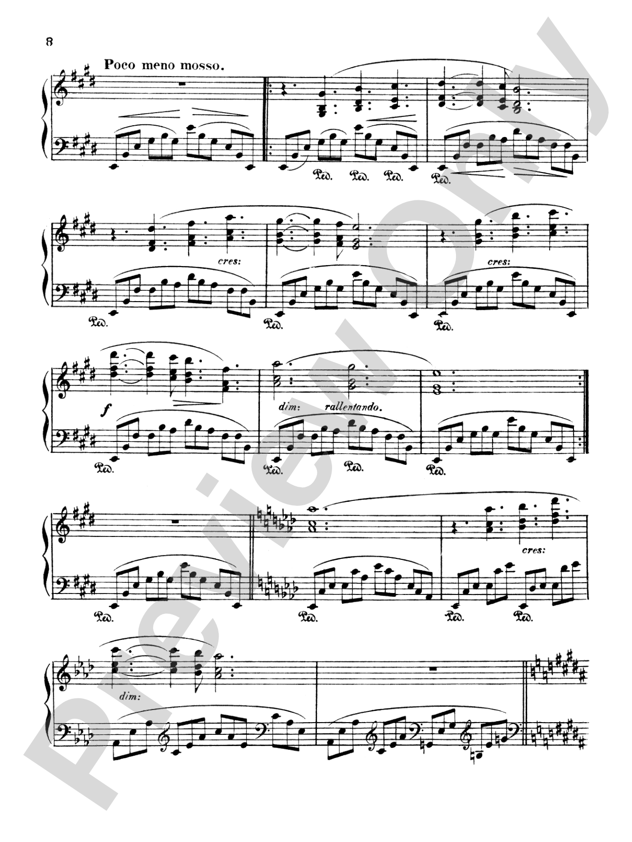 Albéniz: Deseo (Estudio de Concierto): Piano