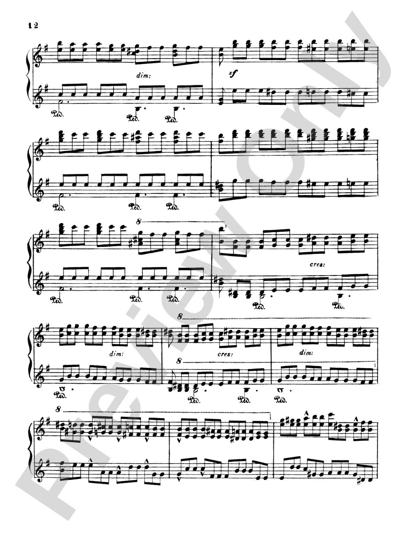 Albéniz: Deseo (Estudio de Concierto): Piano