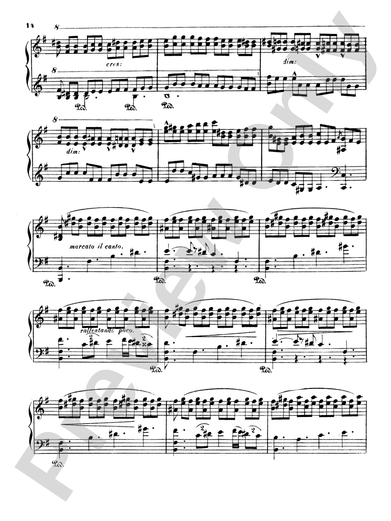Albéniz: Deseo (Estudio de Concierto): Piano