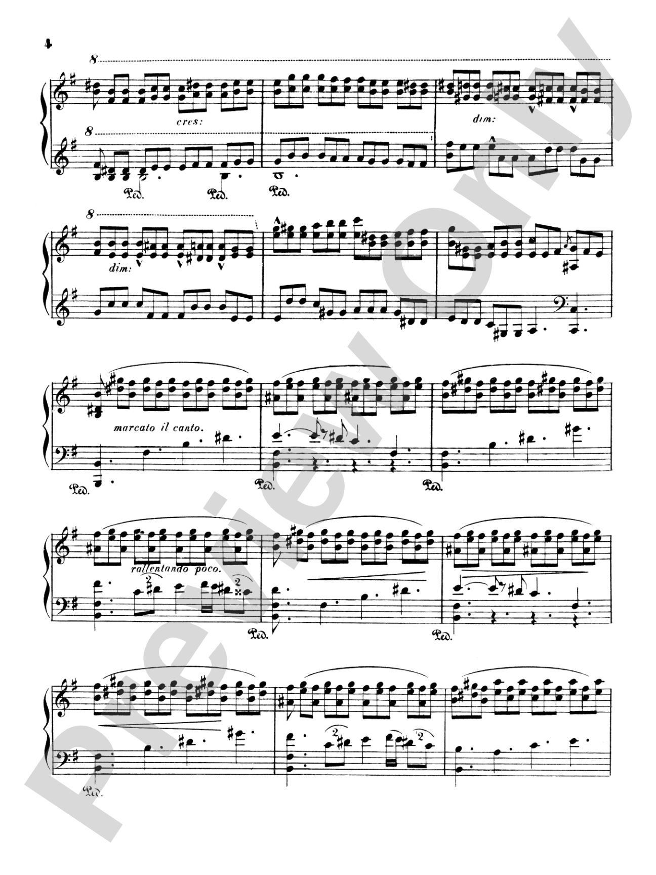 Albéniz: Deseo (Estudio de Concierto): Piano