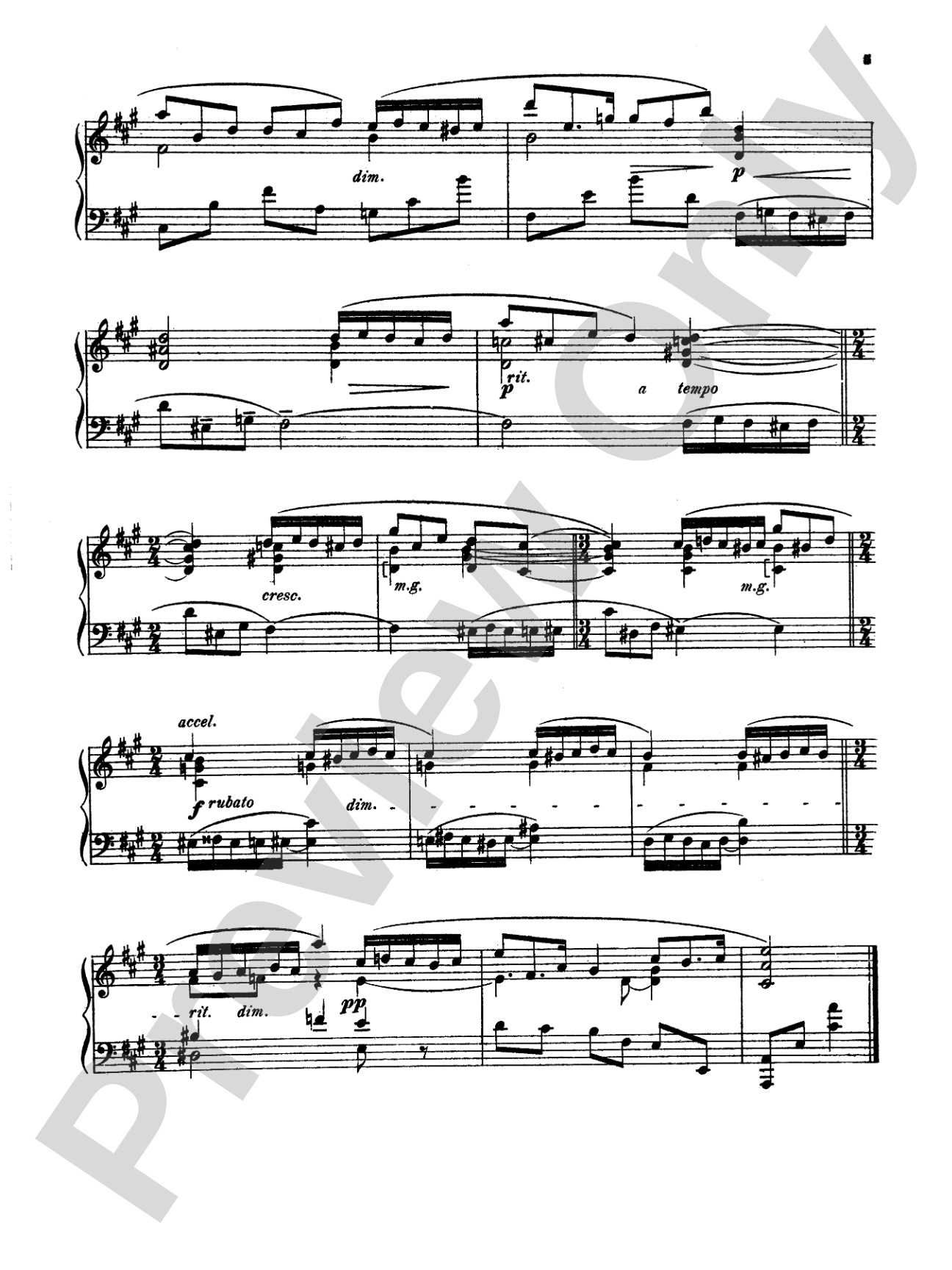 Scriabin: Ten Preludes: Piano Book