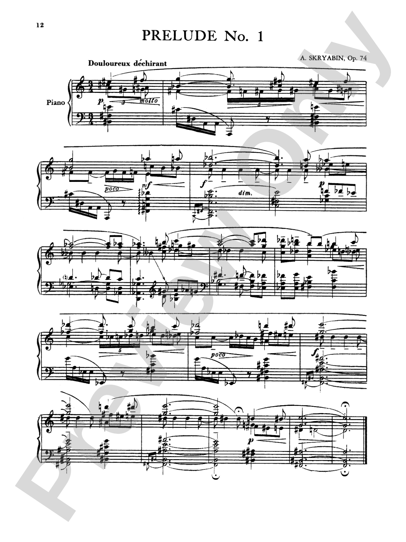 Scriabin: Ten Preludes