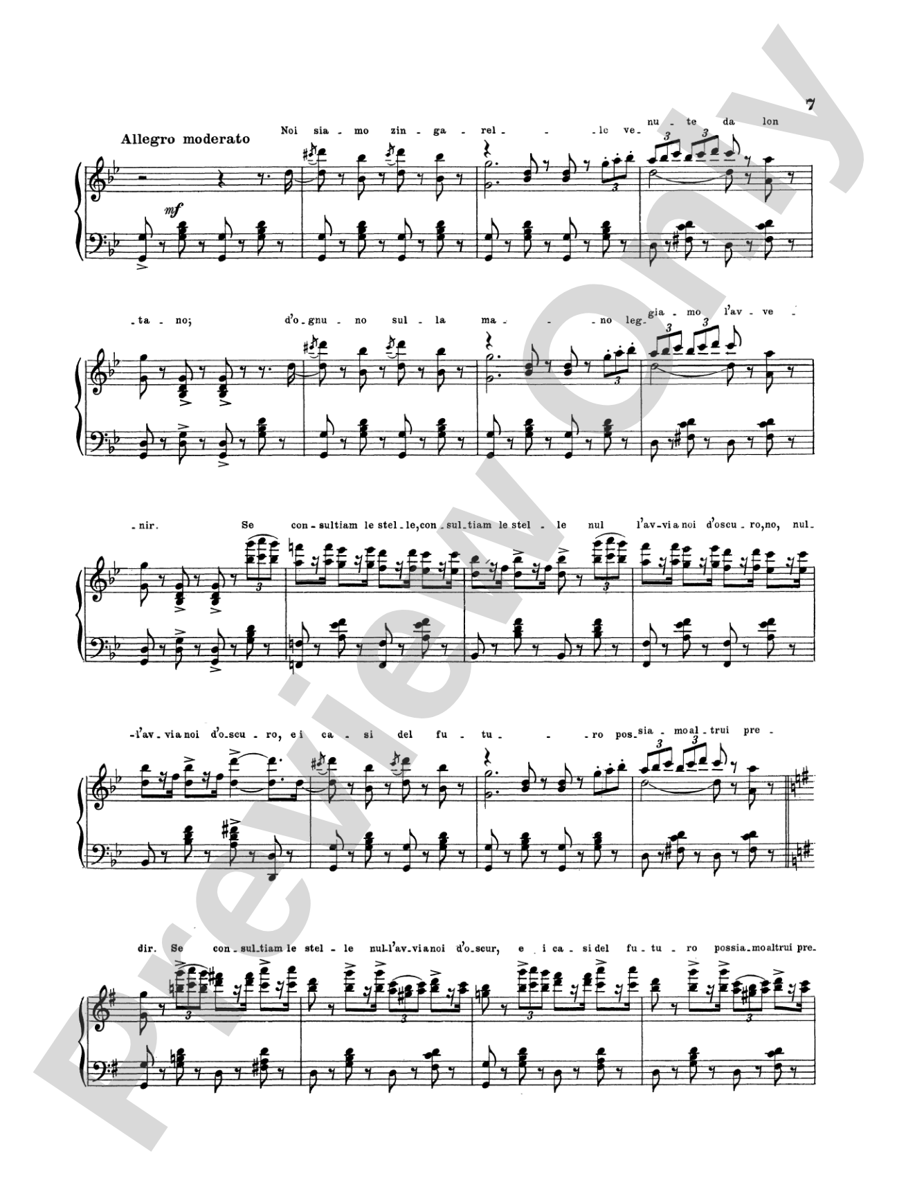 Telemann: Verdi Album of Three Overtures: Piano Book