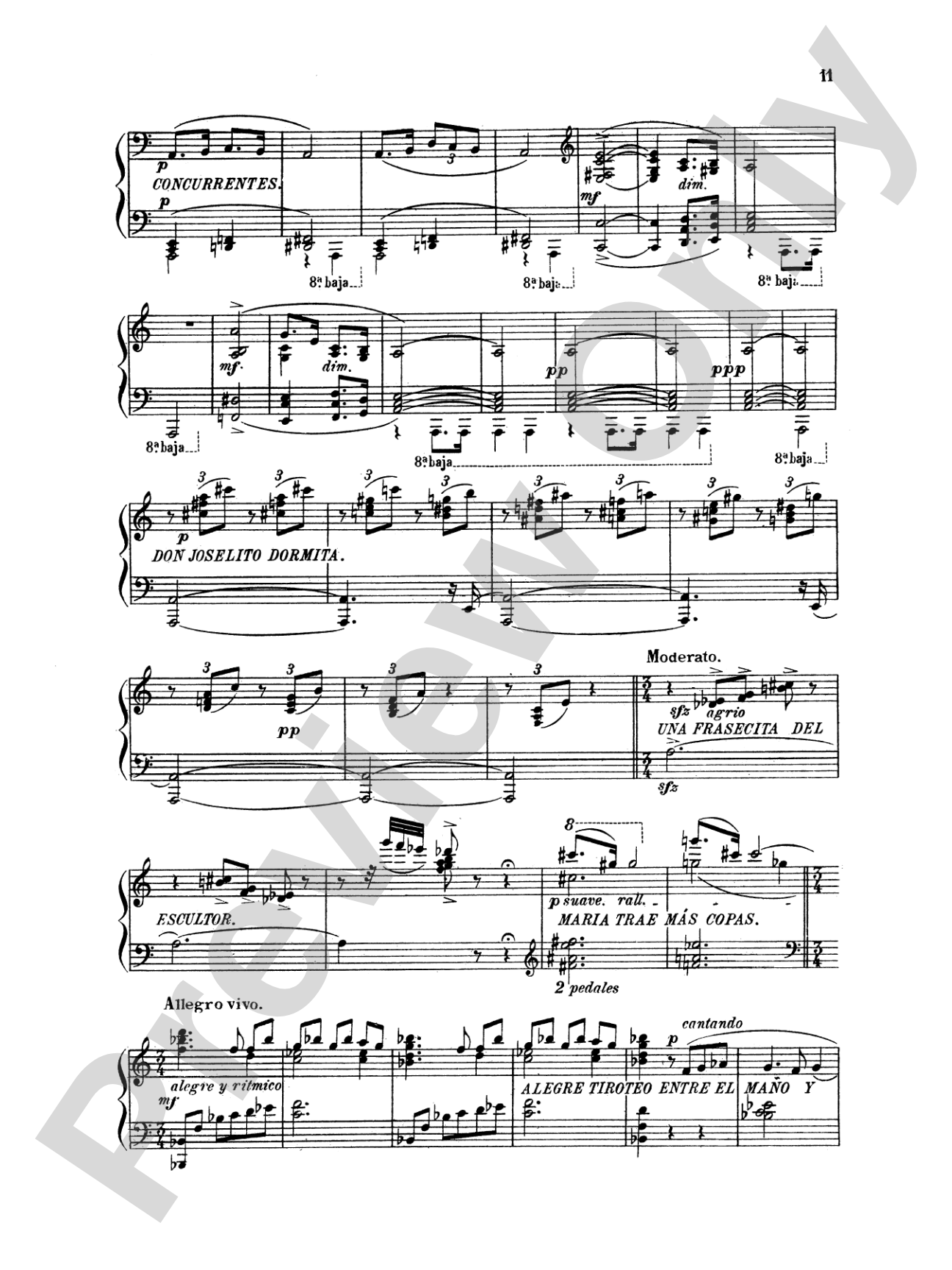 Turina: Exaltación & Recuerdos de mi rincón: Piano Book