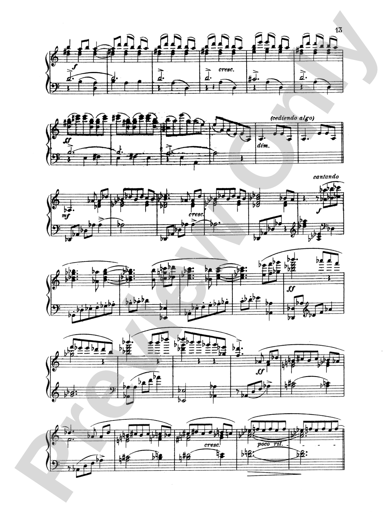 Turina: Exaltación & Recuerdos de mi rincón: Piano Book
