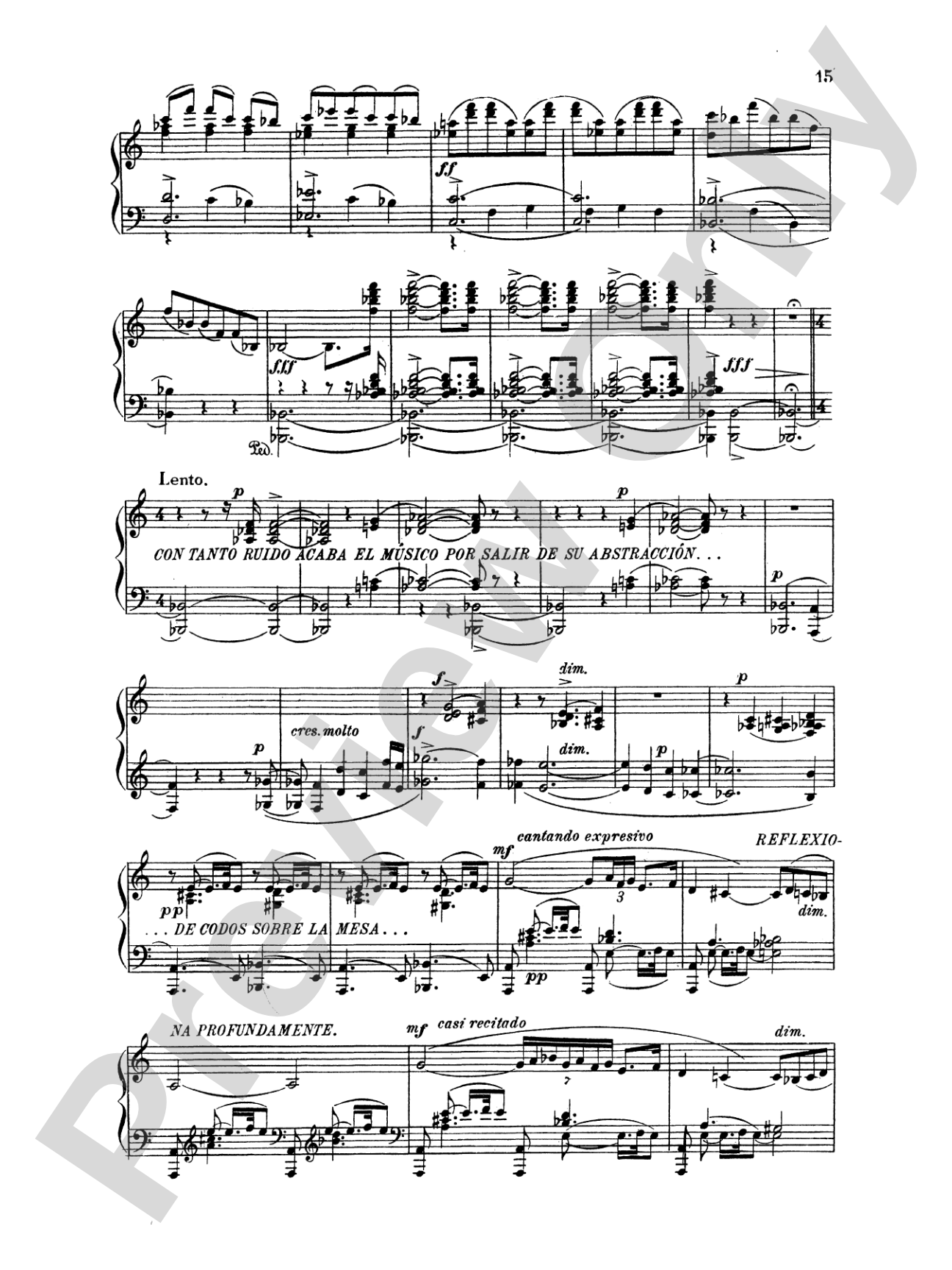Turina: Exaltación & Recuerdos de mi rincón: Piano Book