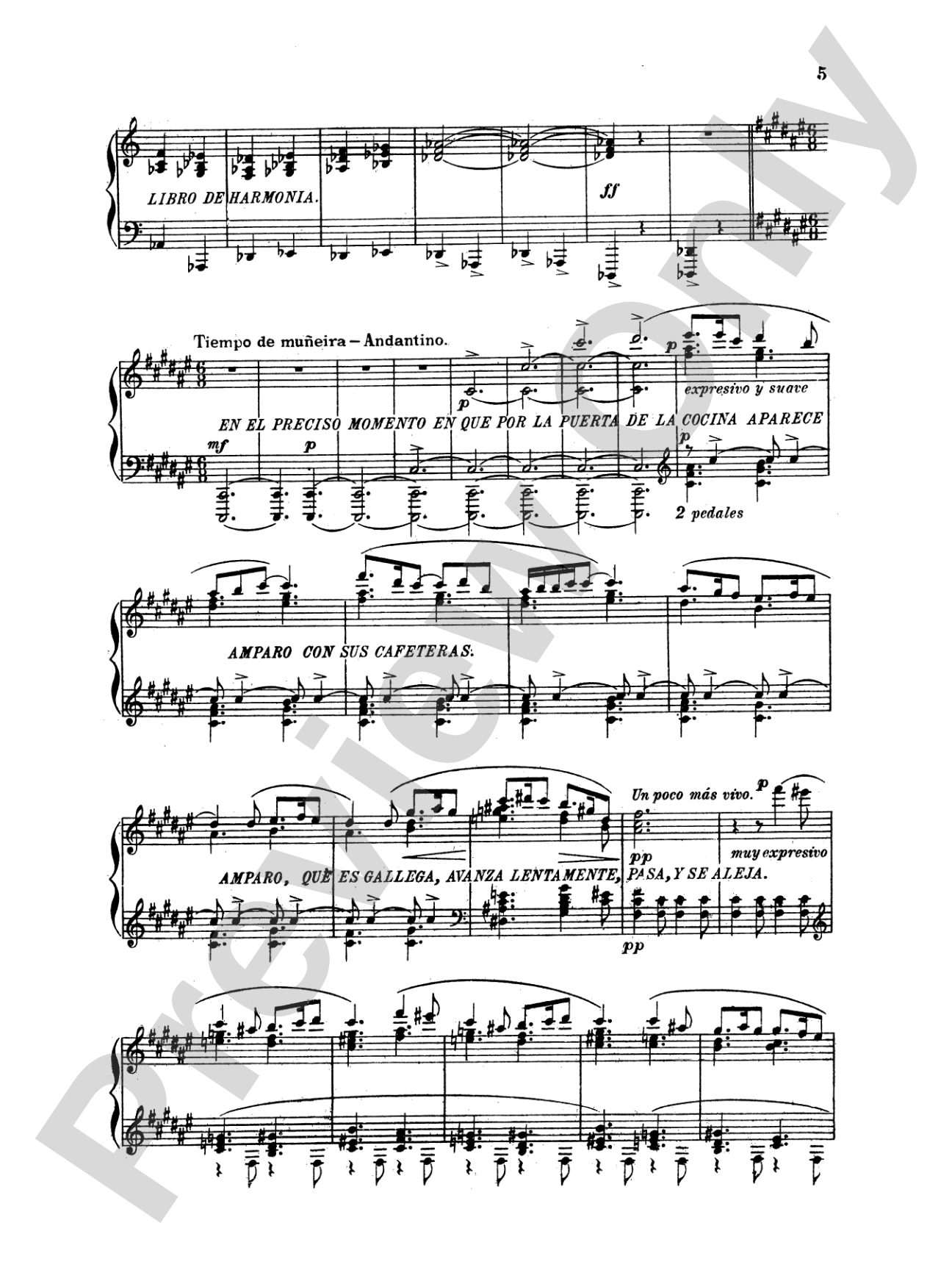 Turina: Exaltación & Recuerdos de mi rincón: Piano Book